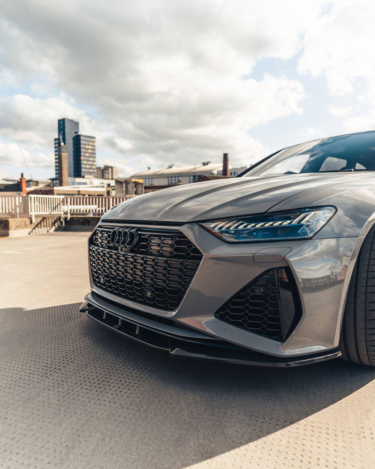 Audi RS6 C8 & RS7 Carbon Fibre Front Bumper Splitter by Urban (2019+) - Image 11