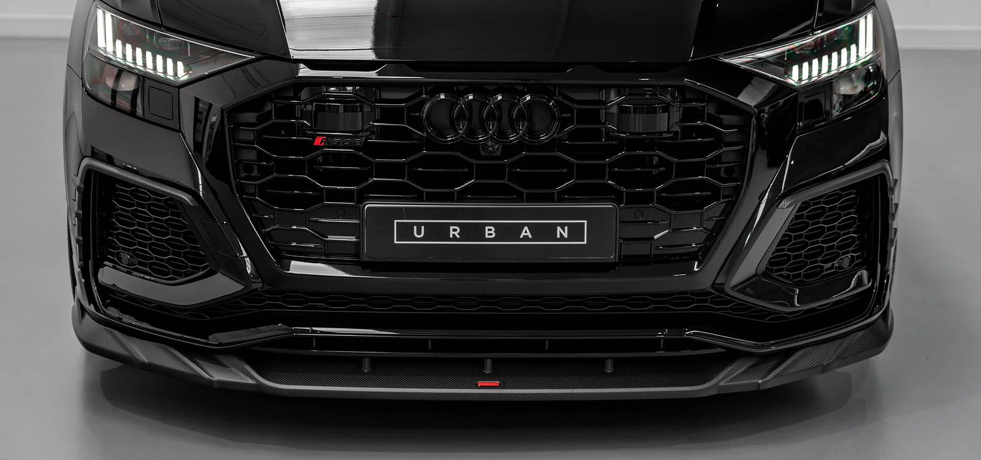 Audi RSQ8 4M Carbon Fibre Front Bumper Splitter by Urban (2019-2024) - Image 2