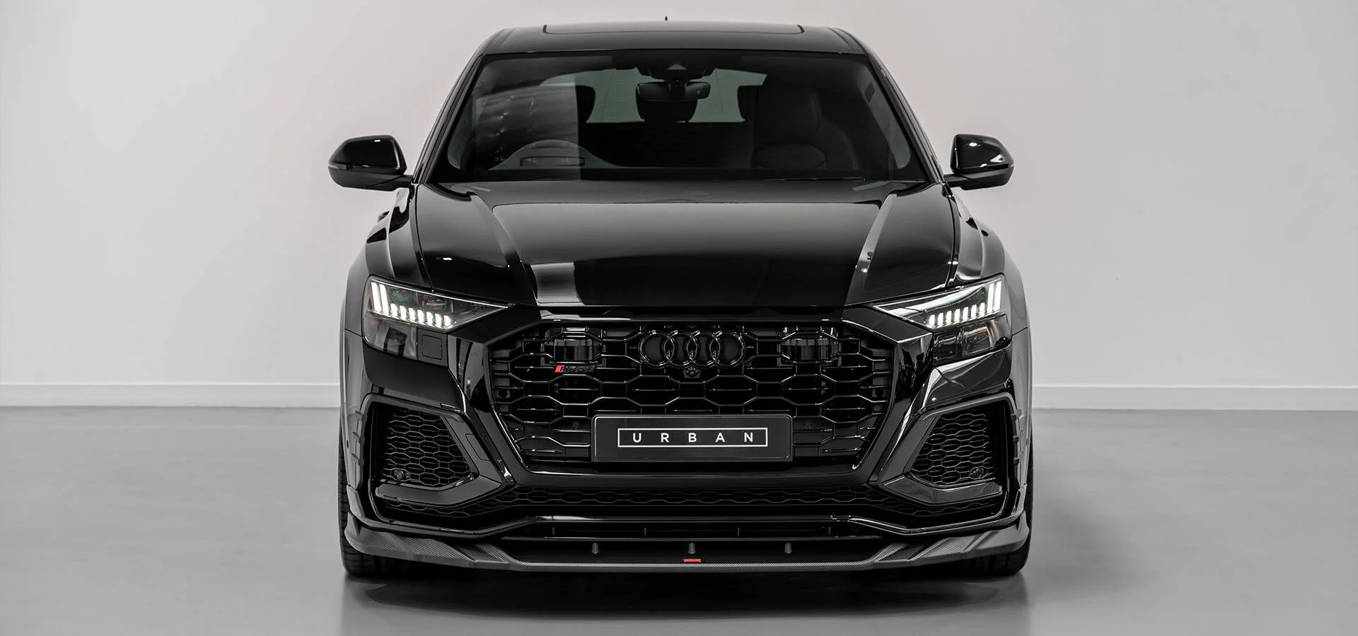 Audi RSQ8 4M Carbon Fibre Front Bumper Splitter by Urban (2019-2024) - Image 3