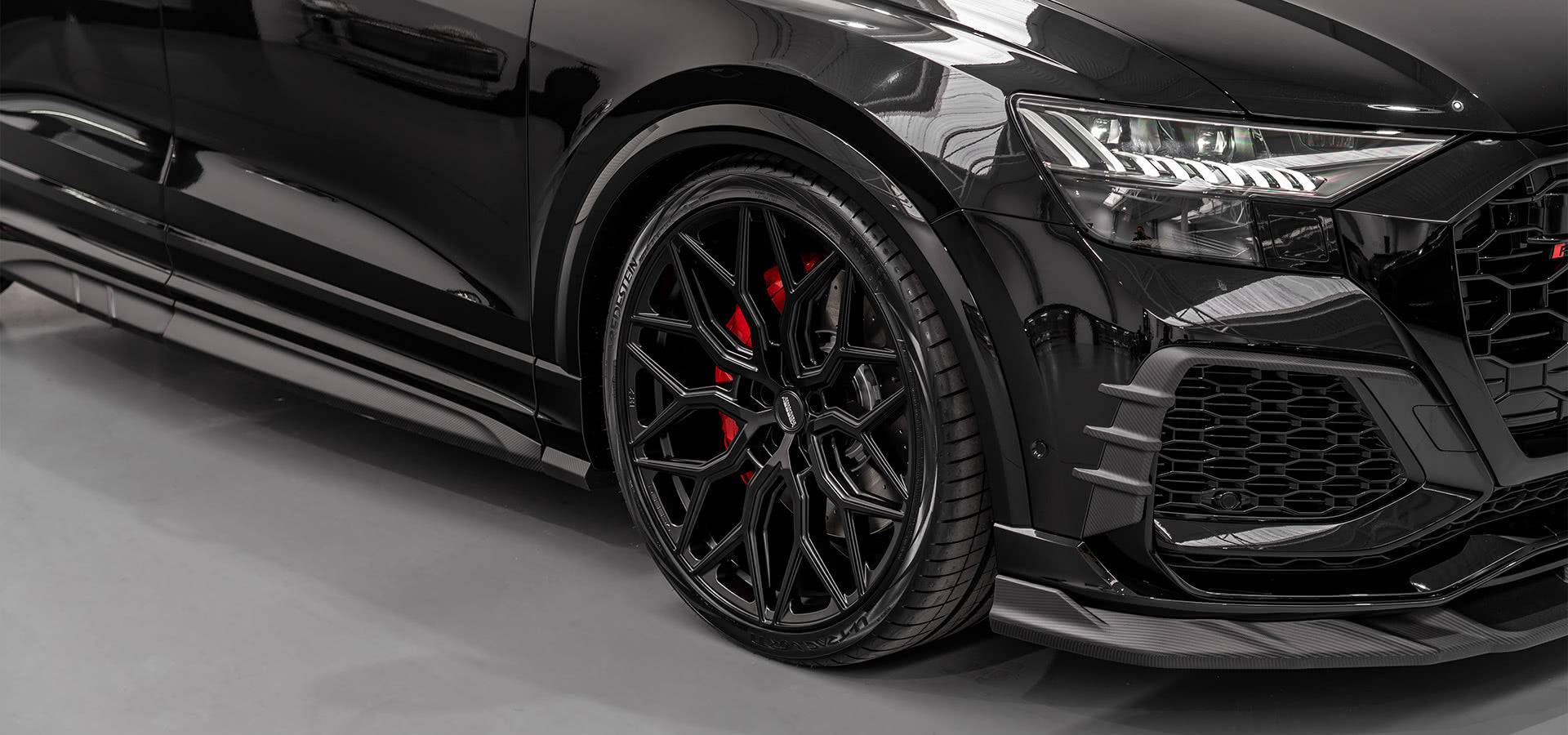 Audi RSQ8 4M Carbon Fibre Front Bumper Splitter by Urban (2019-2024) - Image 4