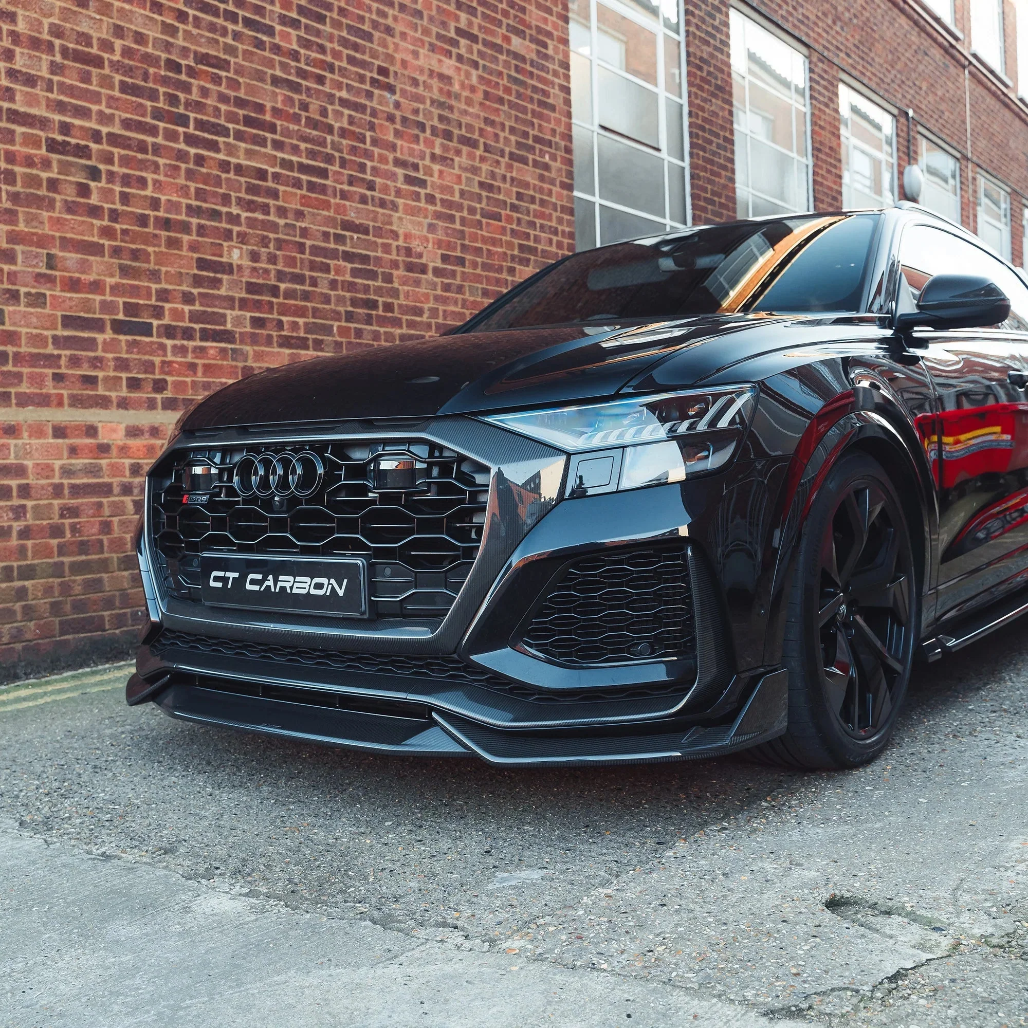 Audi RSQ8 4M Pre-Preg Carbon Fibre Front Splitter (2019-2024) - Image 2