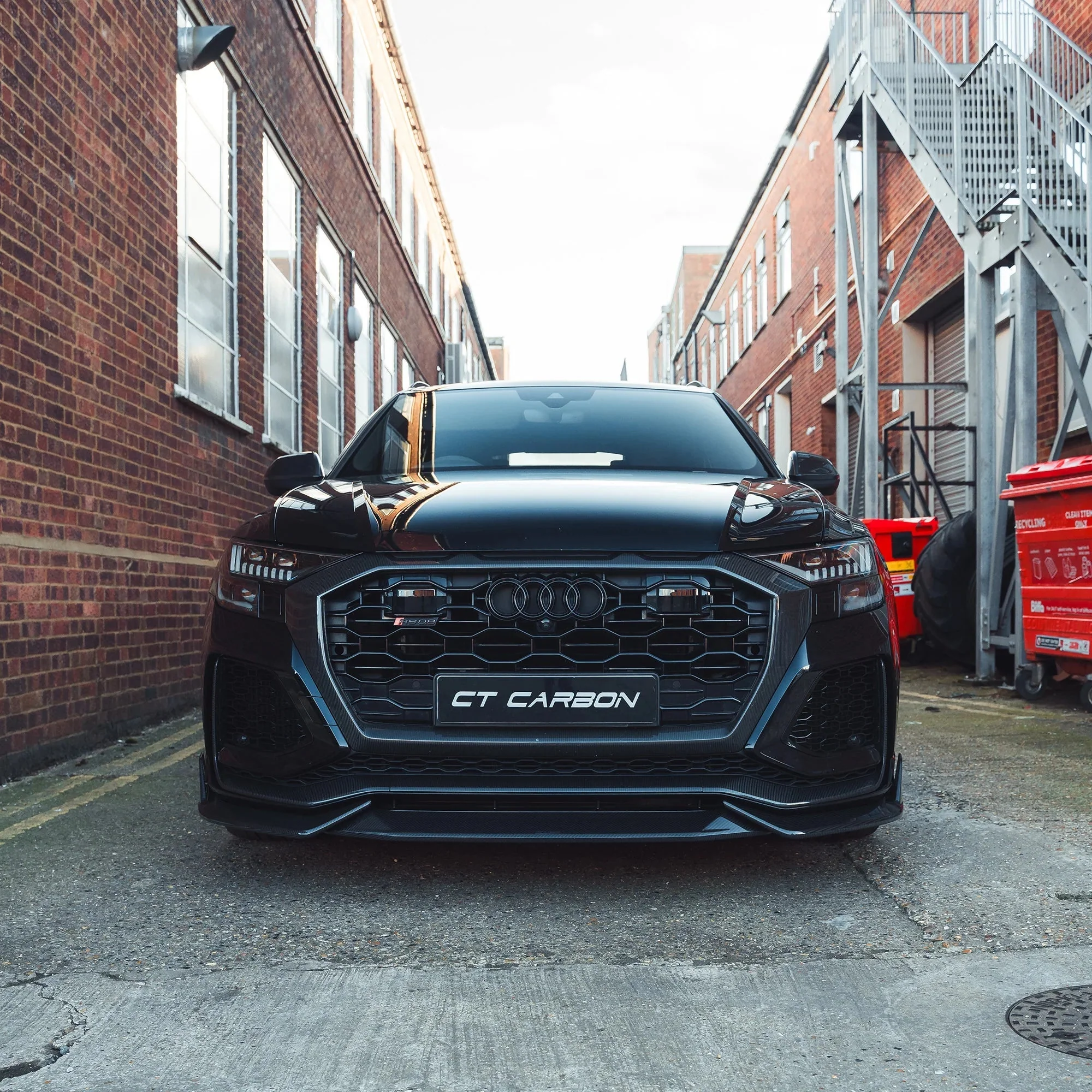 Audi RSQ8 4M Pre-Preg Carbon Fibre Front Splitter (2019-2024) - Image 5