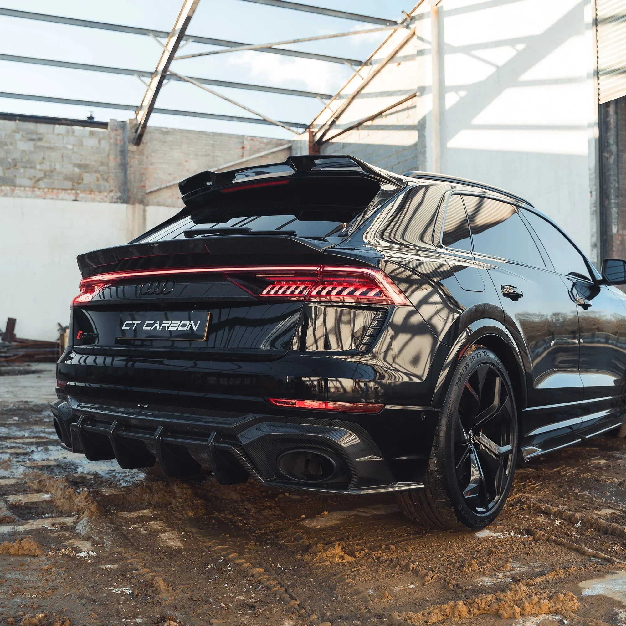 Audi RSQ8 4M Pre-Preg Carbon Fibre Rear Boot Spoiler (2019-2024) - Image 3