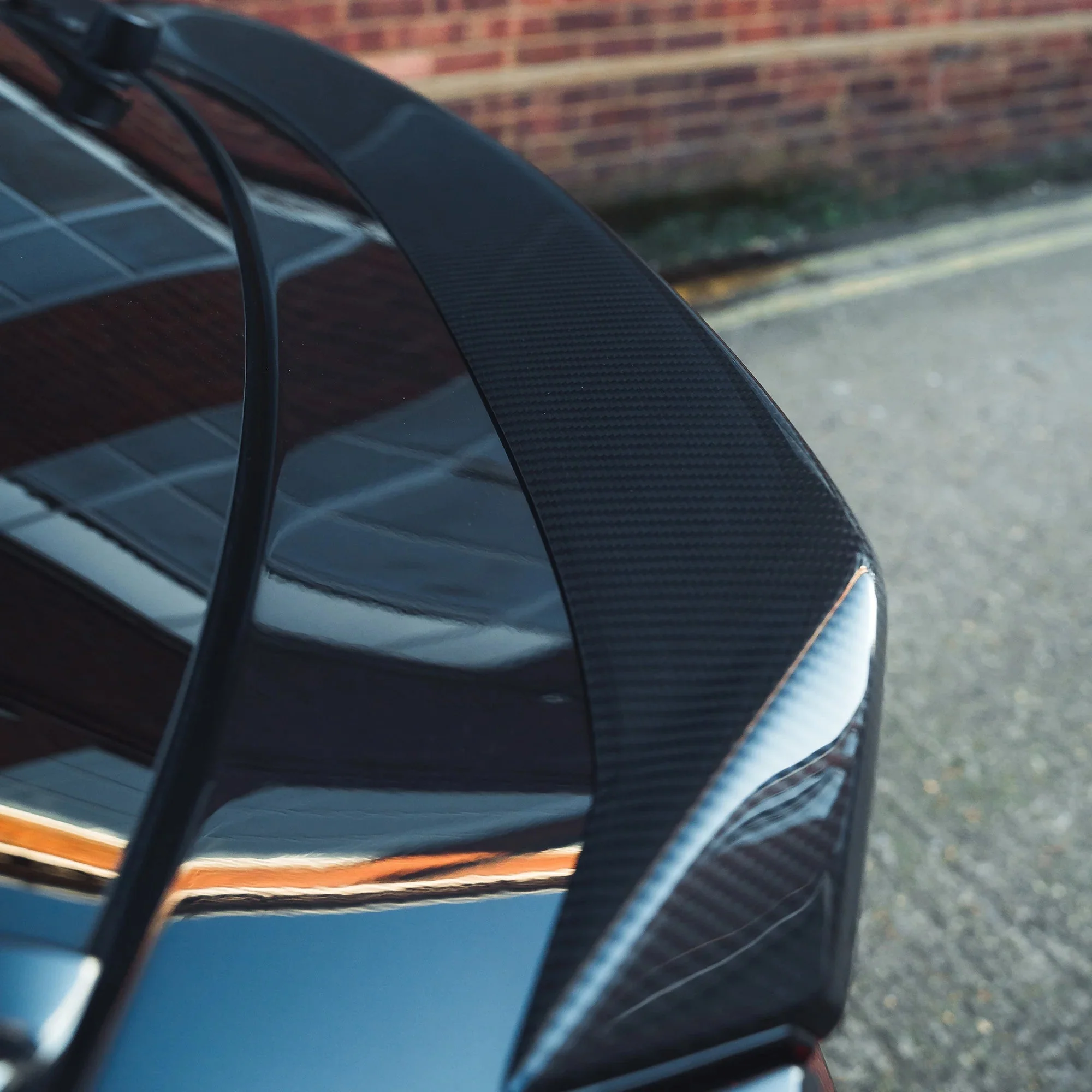 Audi RSQ8 4M Pre-Preg Carbon Fibre Rear Boot Spoiler (2019-2024) - Image 4