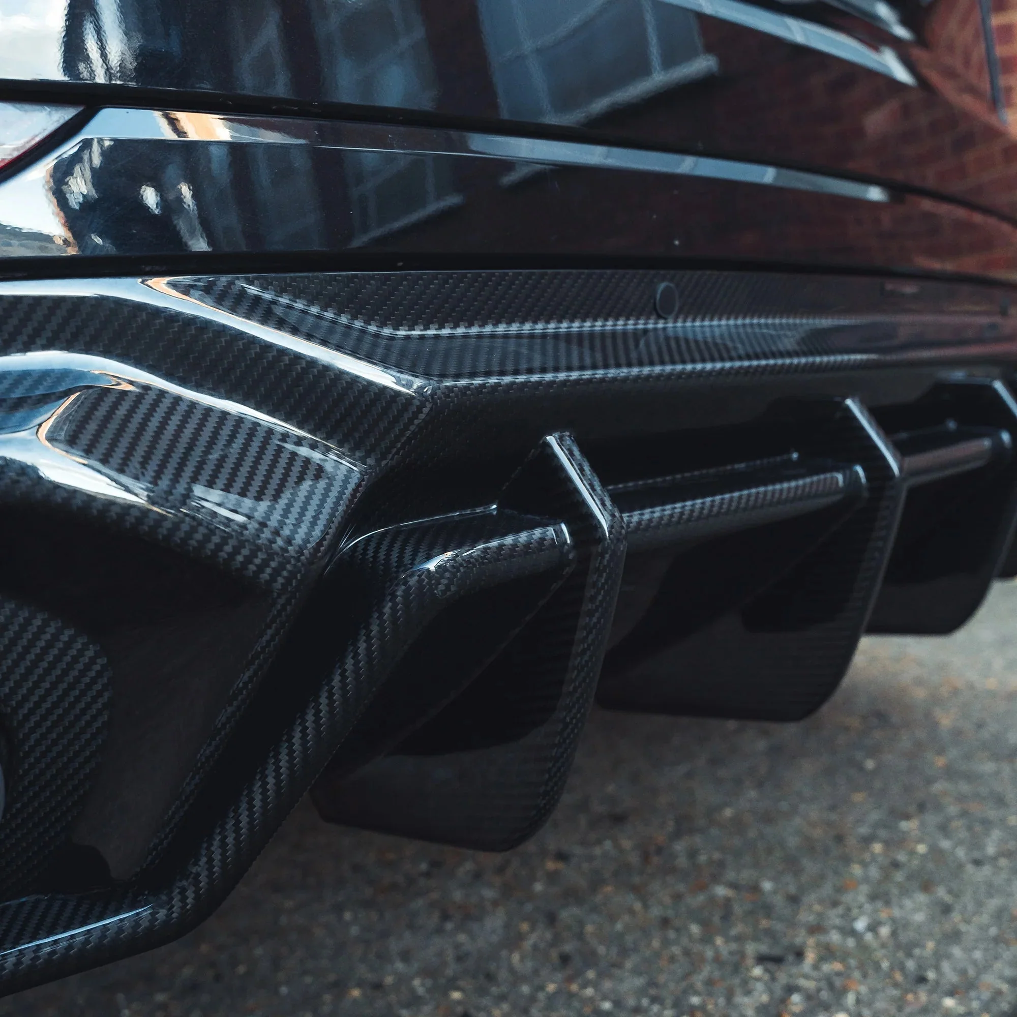 Audi RSQ8 4M Pre-Preg Carbon Fibre Rear Diffuser (2019-2024) - Image 3