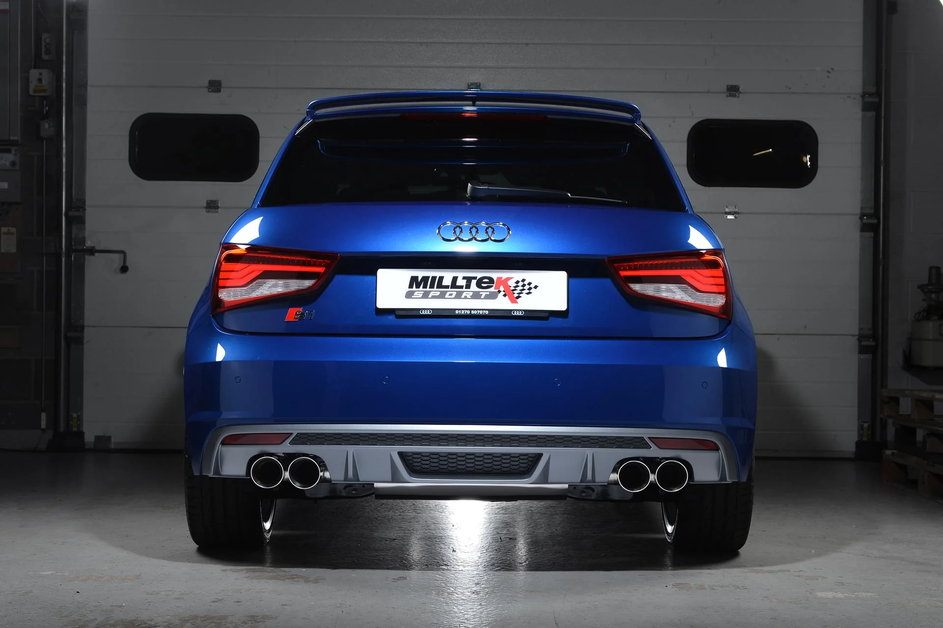 Audi S1 Cat-Back Exhaust System by Milltek Sport (2014-2018) - Image 2