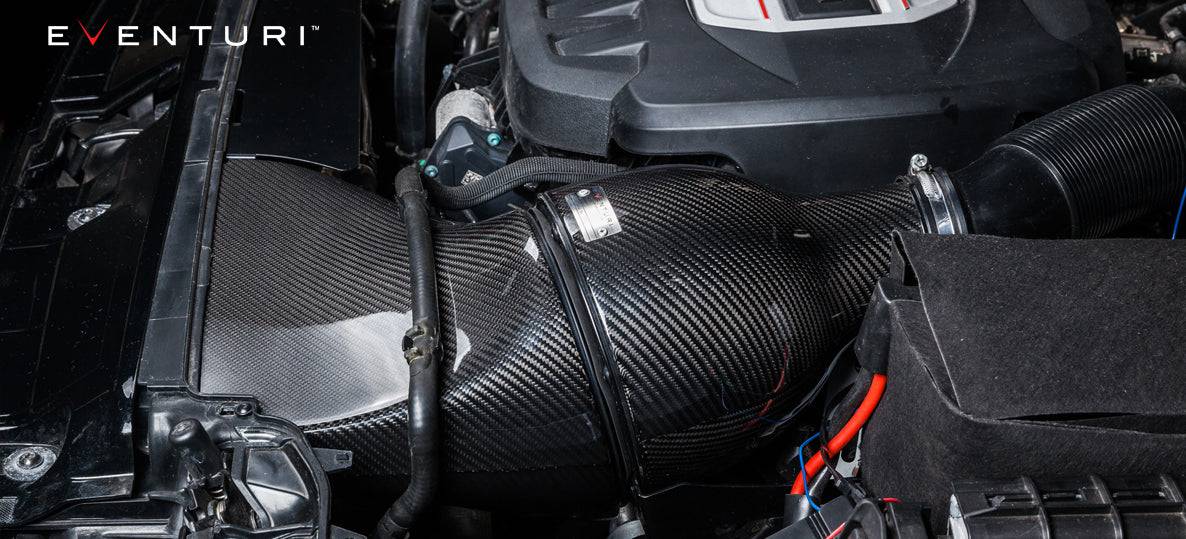 Audi S3 8V Eventuri Full Black Carbon Fibre Intake Kit (2013-2020) - Image 2