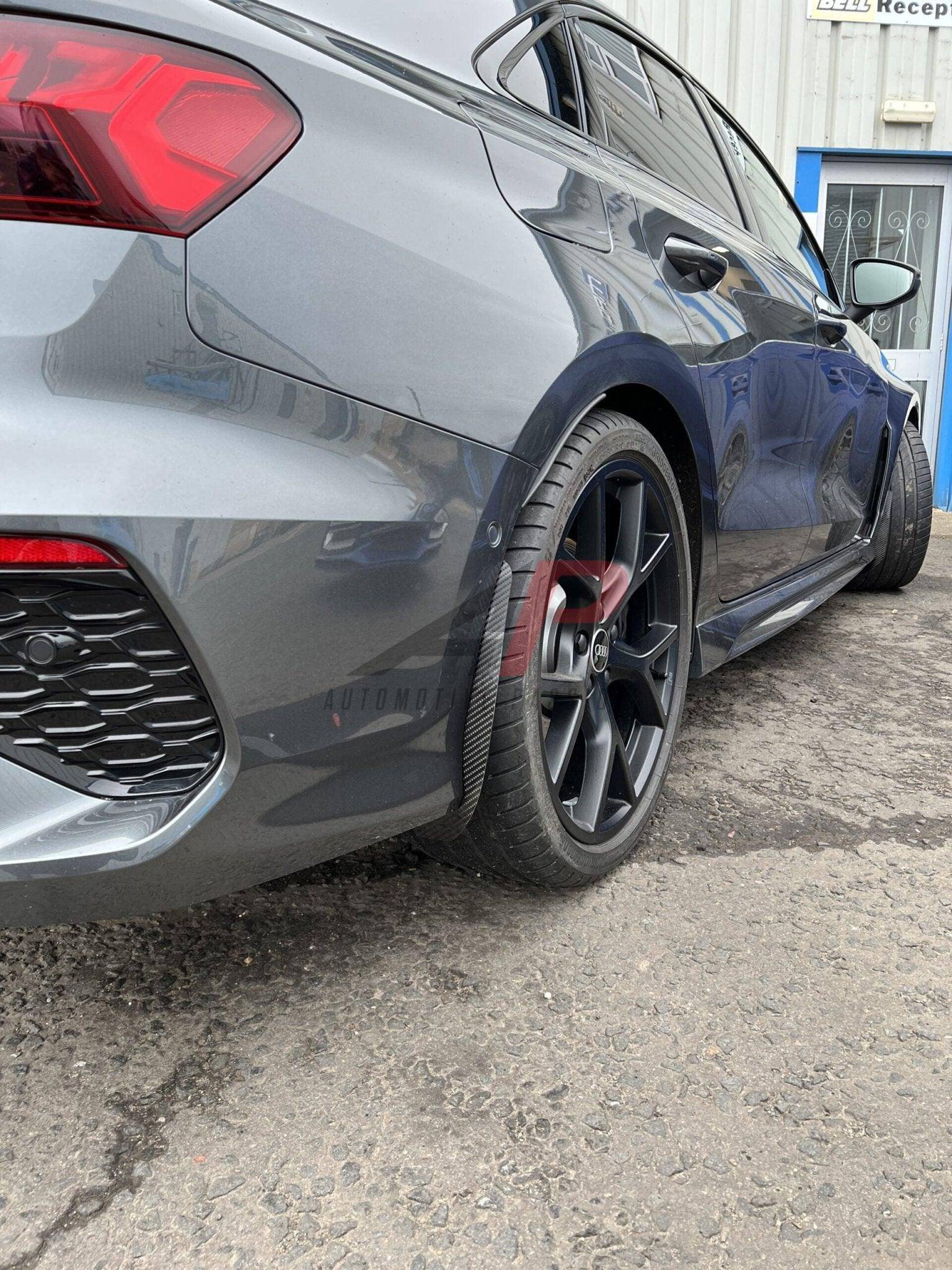 Audi S3 8Y Carbon Fibre Arch Guard Set by AP (2020+) - Image 3
