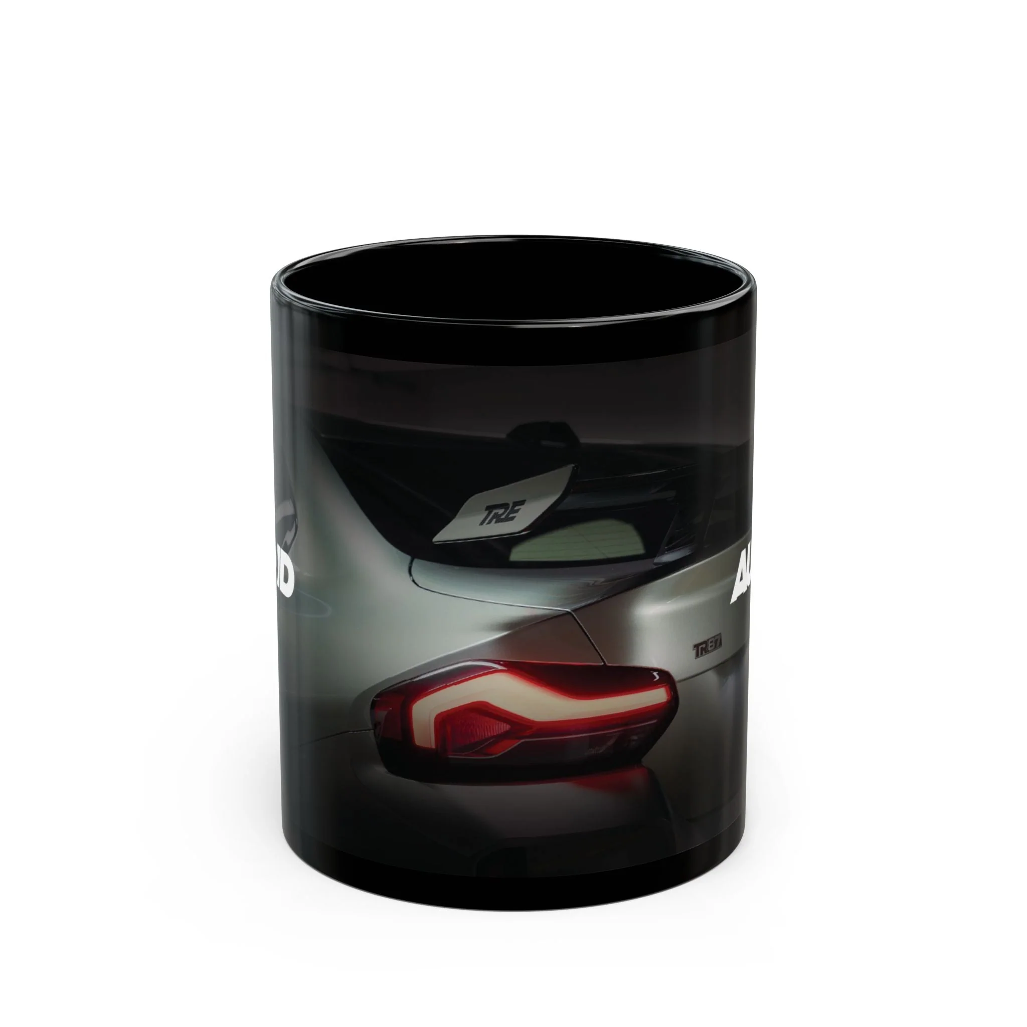 AUTOID 10 Years Black Mug - Image 2