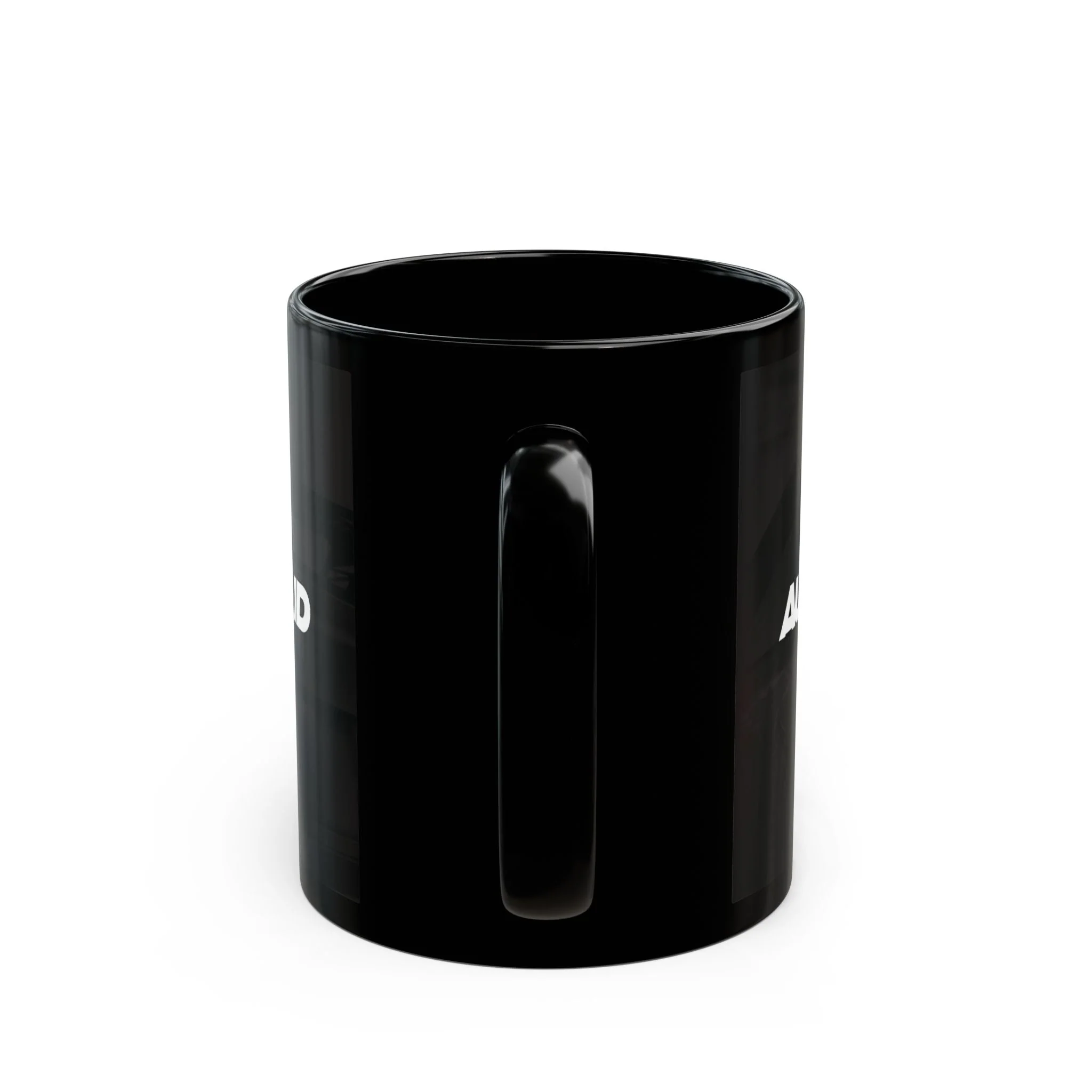 AUTOID 10 Years Black Mug - Image 4