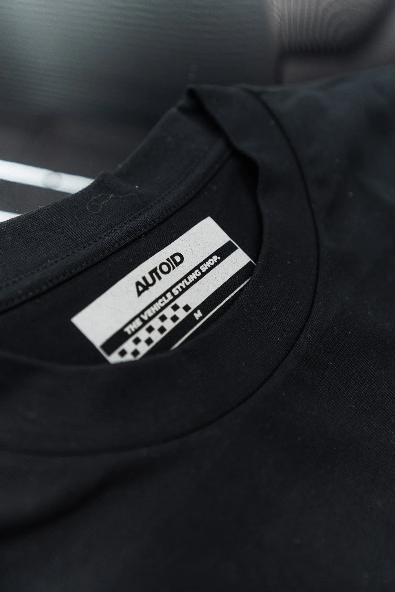 AUTOID Heavy Logo Tee - Black Out - Image 7