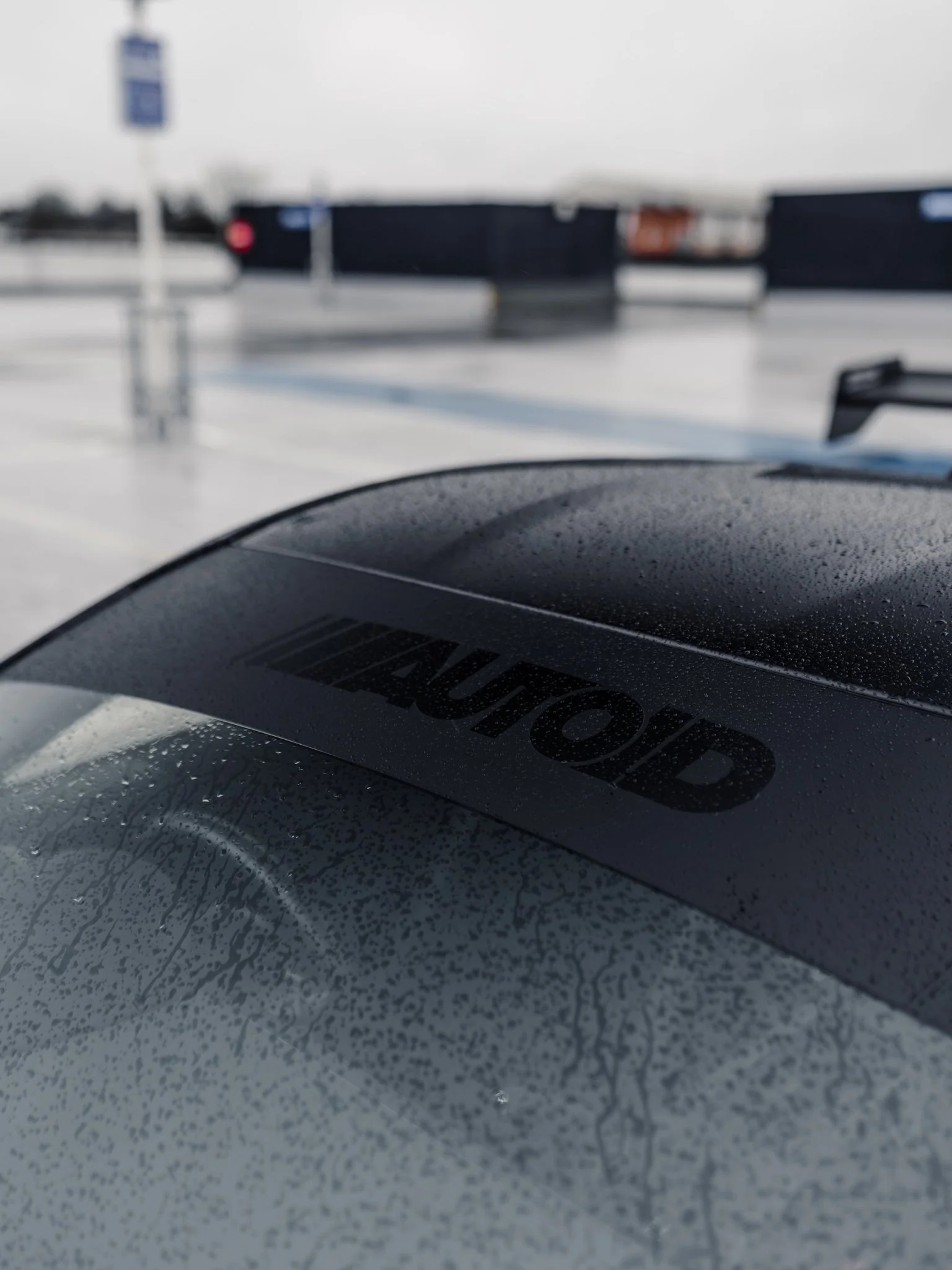 AUTOID V1 Matte Sunstrip with Gloss Logo Overlay - Image 4