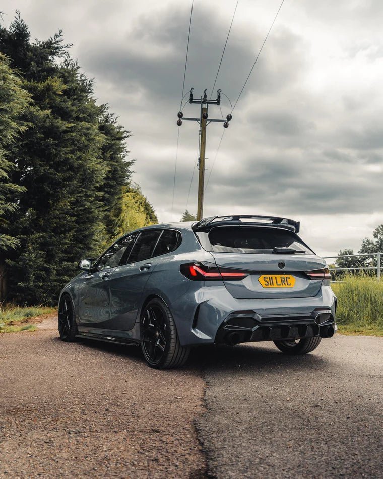 BMW 1 Series 128ti,120d,120i,M135i F40 EVO-1 Gloss Black Body Kit by ZAERO (2019-2024) - Image 3