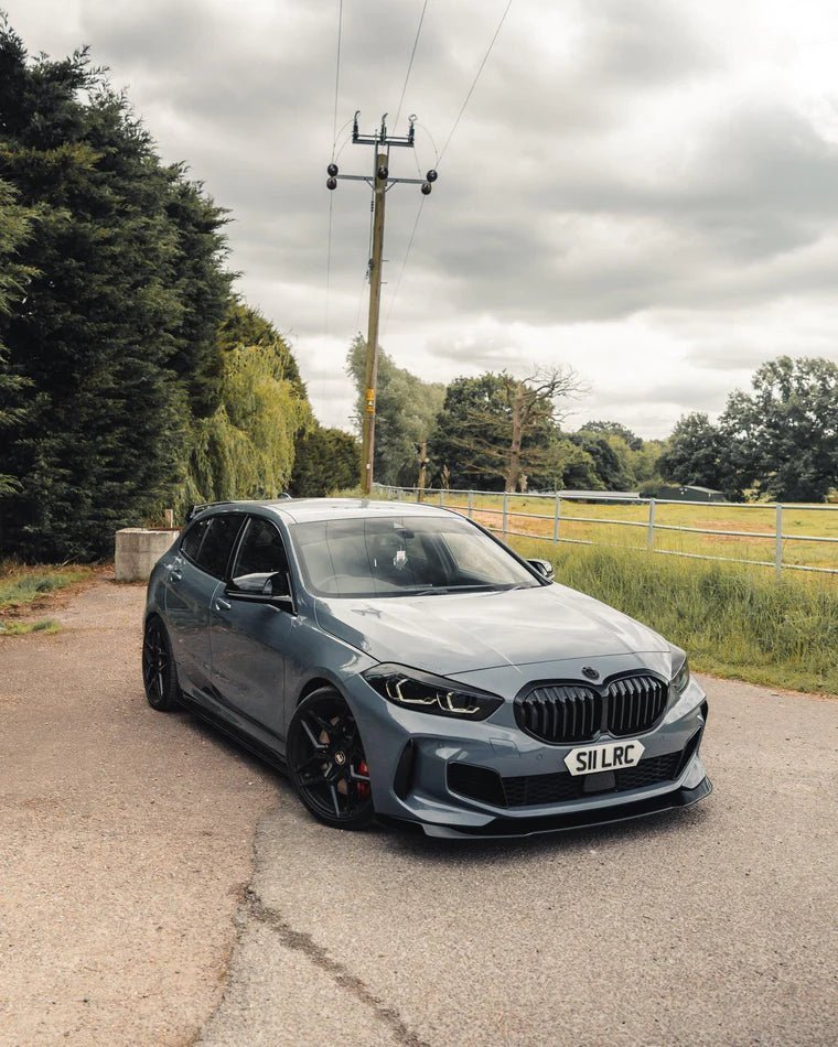 BMW 1 Series 128ti,120d,120i,M135i F40 EVO-1 Gloss Black Body Kit by ZAERO (2019-2024) - Image 4