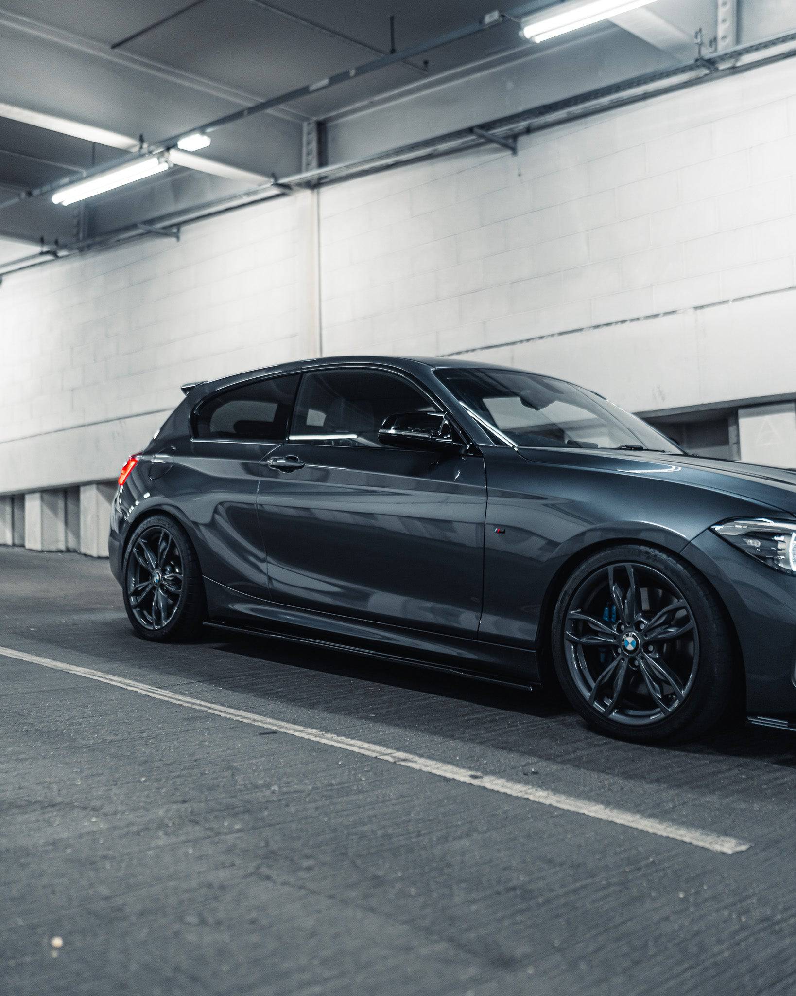 BMW 1 Series F20 F21 & 2 Series F22 EVO-1 Gloss Black Side Skirts by ZAERO (2011-2019) - Image 13