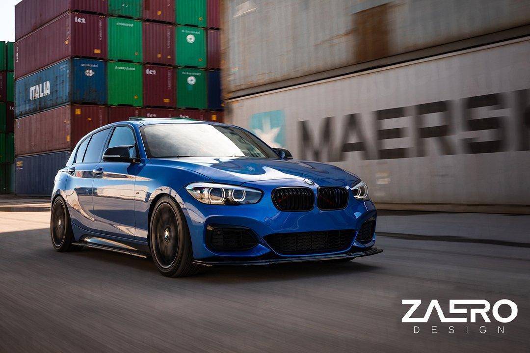 BMW 1 Series F20 F21 & 2 Series F22 EVO-1 Gloss Black Side Skirts by ZAERO (2011-2019) - Image 20