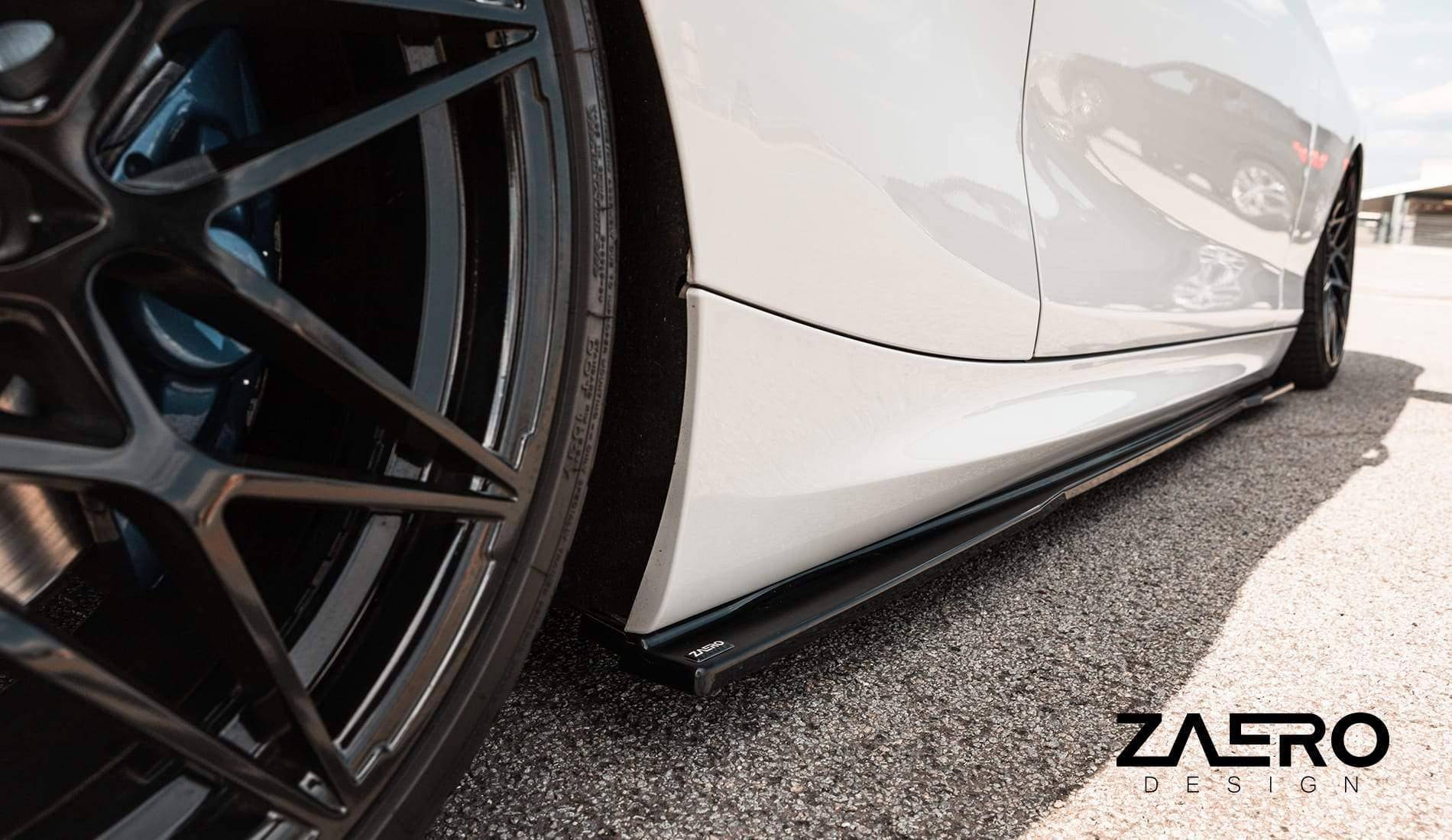 BMW 1 Series F20 F21 & 2 Series F22 EVO-1 Gloss Black Side Skirts by ZAERO (2011-2019) - Image 22
