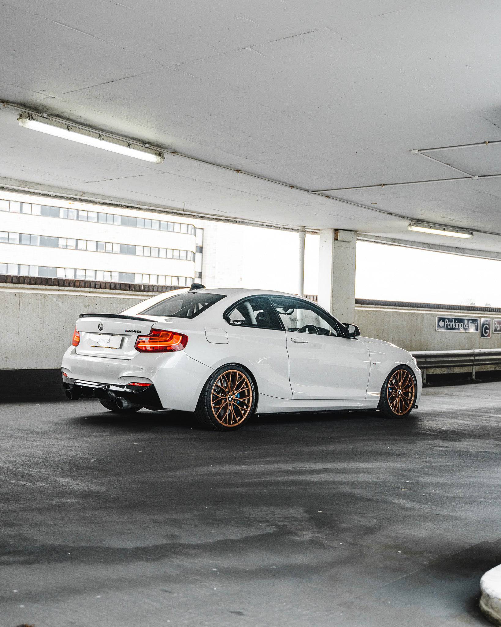 BMW 1 Series F20 F21 & 2 Series F22 EVO-1 Gloss Black Side Skirts by ZAERO (2011-2019) - Image 3