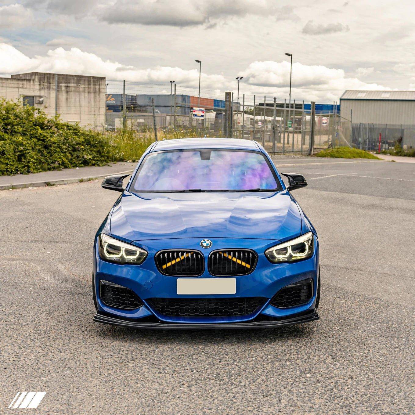 BMW 1 Series F20 F21 LCI EVO-1 Gloss Black Front Splitter by ZAERO (2015-2019) - Image 7
