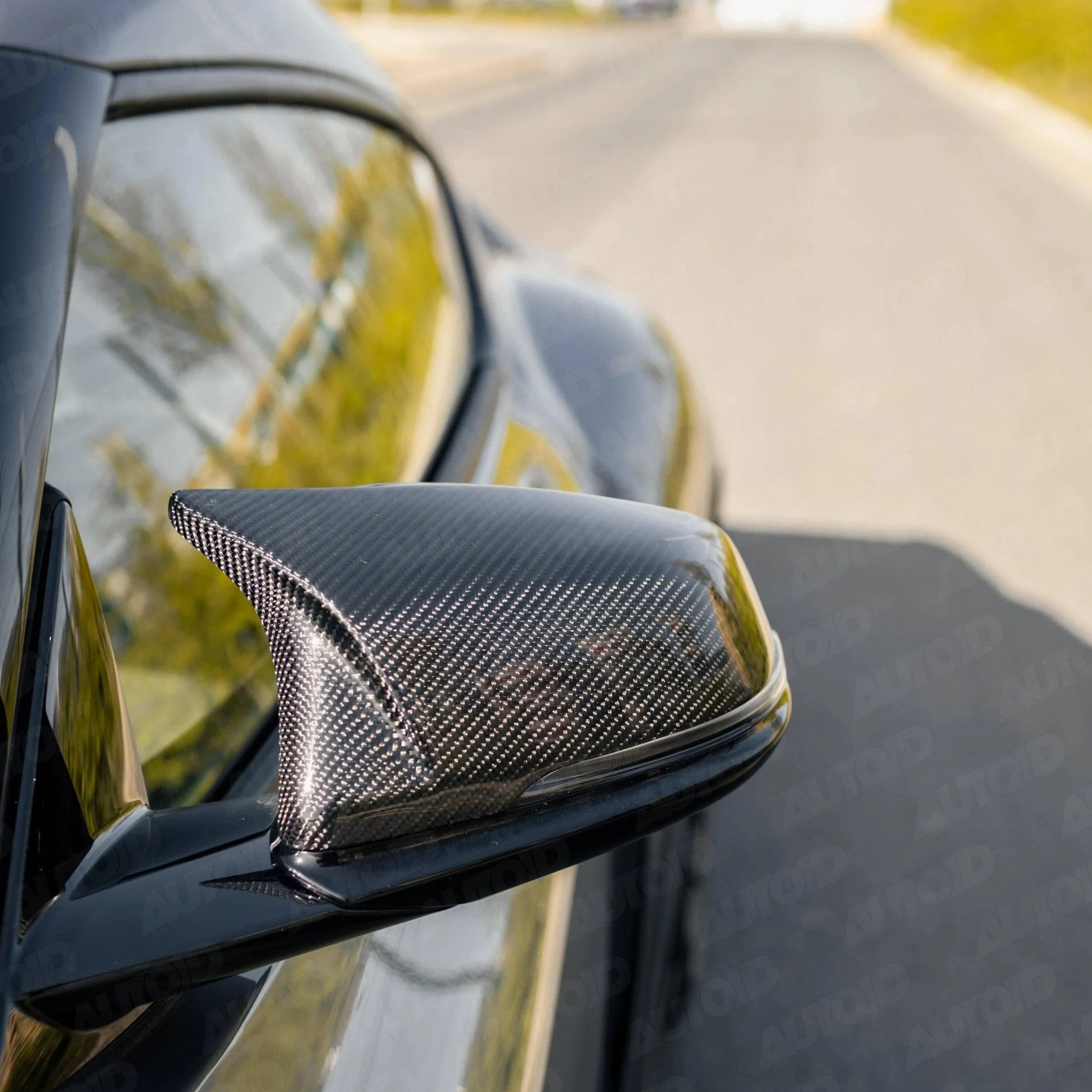 BMW 1 Series F40, 2 Series F44 & Toyota Supra Pre-Preg Carbon Fibre M Style Mirror Covers by FORM (2019+) - Image 4