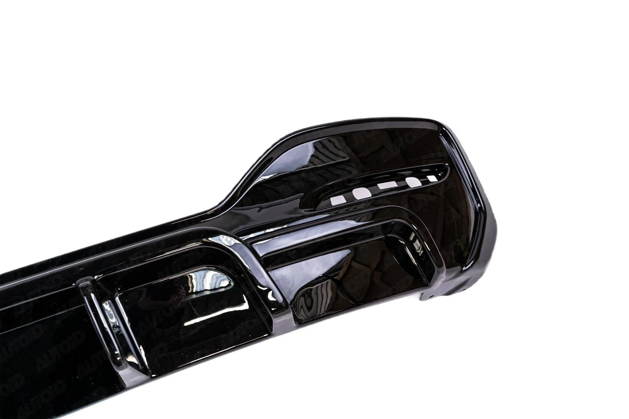 BMW 1 Series M Sport F20 F21 LCI Single Exit (118i 120i 120d 125i) EVO-1 Gloss Black Rear Diffuser by ZAERO (2015-2019) - Image 13