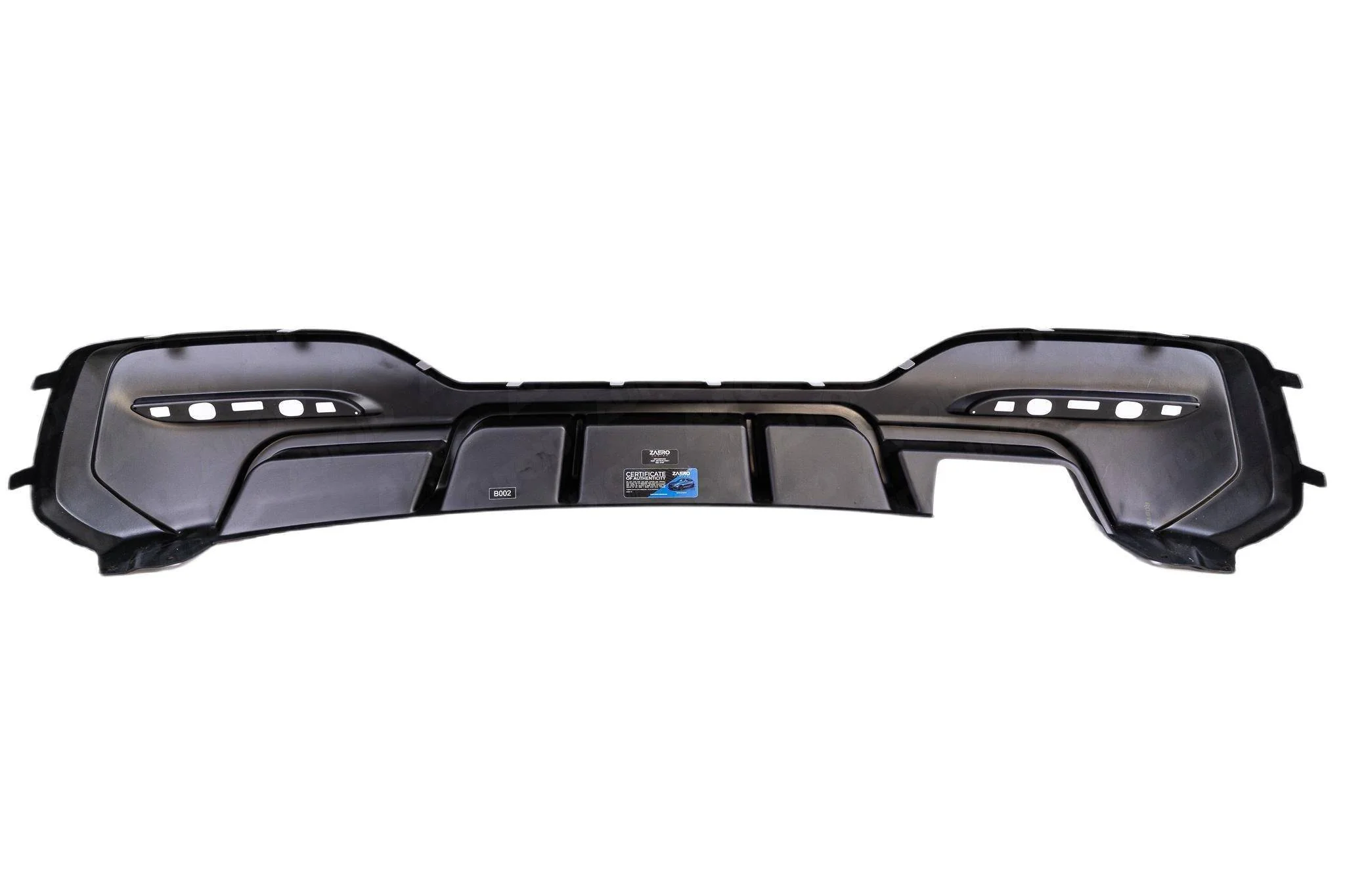 BMW 1 Series M Sport F20 F21 LCI Single Exit (118i 120i 120d 125i) EVO-1 Gloss Black Rear Diffuser by ZAERO (2015-2019) - Image 14