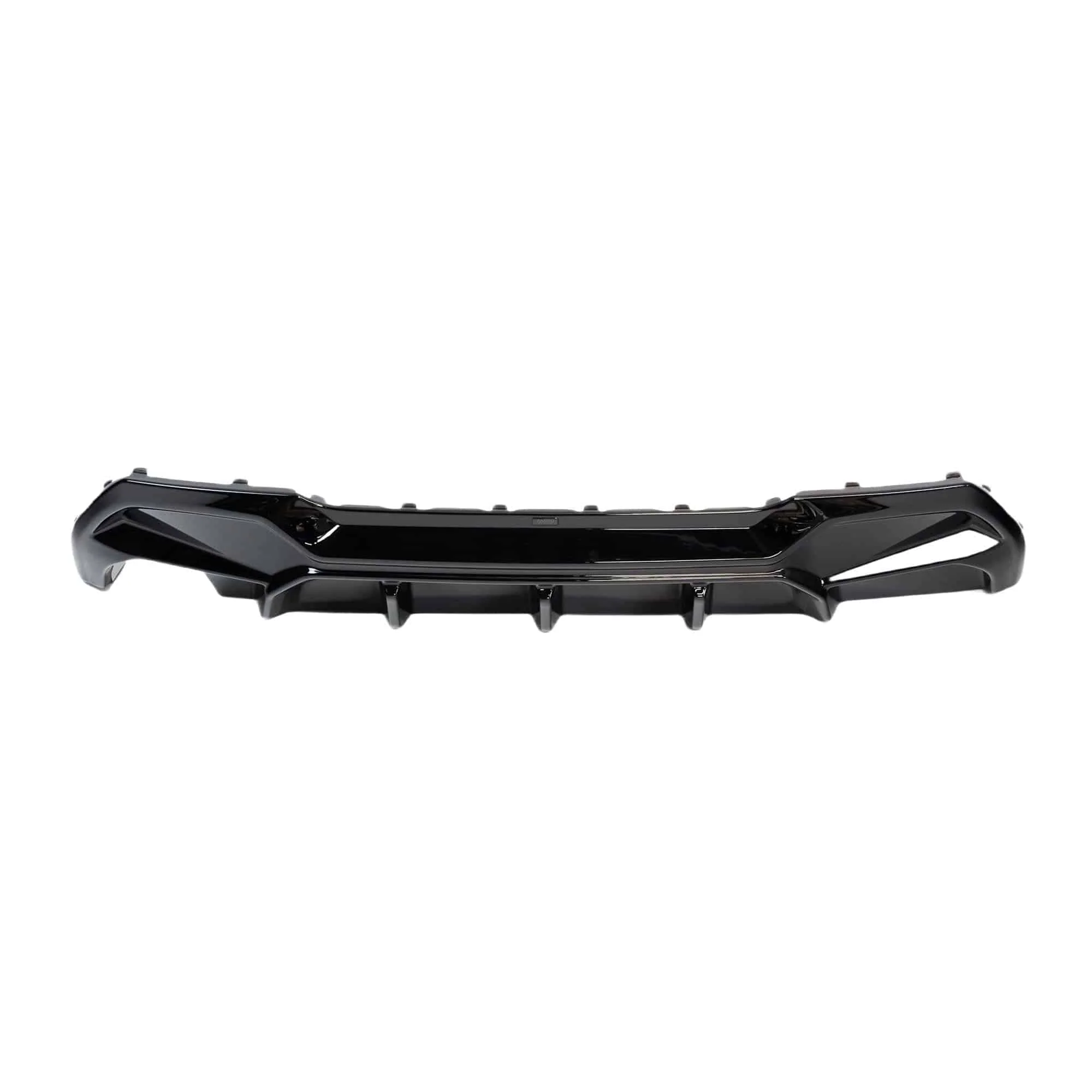 BMW 1 Series M Sport F40 Single Exit (116i 116d 118i 118d) EVO-1 Gloss Black Rear Diffuser by ZAERO (2019-2024)