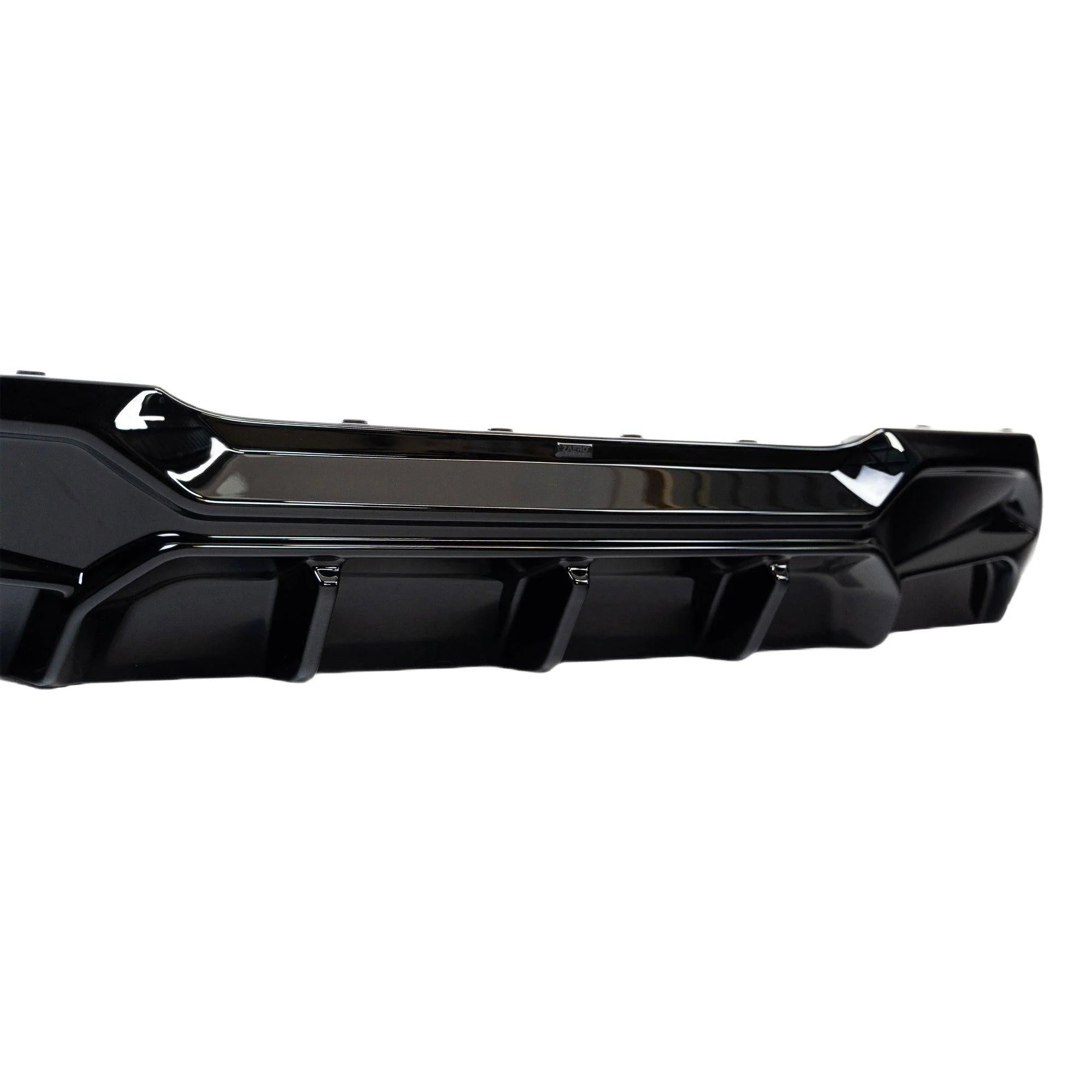 BMW 1 Series M Sport F40 Single Exit (116i 116d 118i 118d) EVO-1 Gloss Black Rear Diffuser by ZAERO (2019-2024) - Image 11