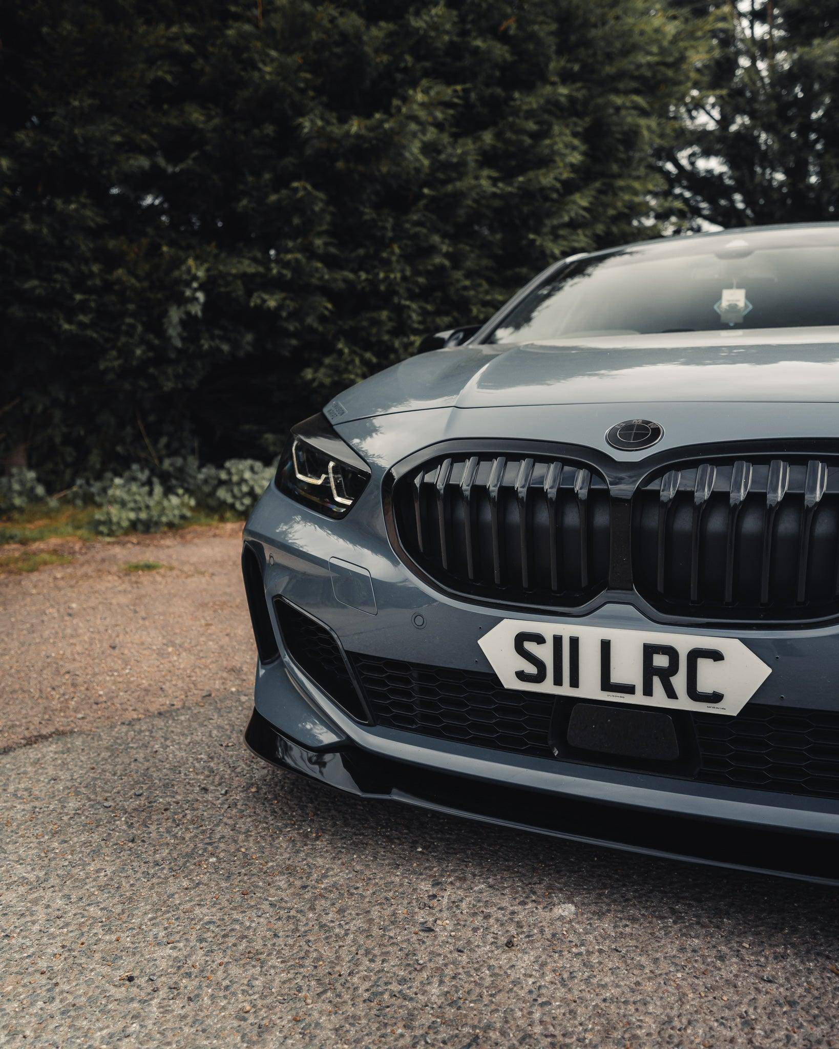 BMW 1 Series M Sport & M135i F40 EVO-1 Gloss Black Front Splitter by ZAERO (2019-2024) - Image 4