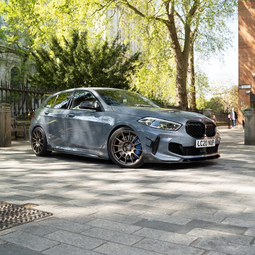 BMW 1 Series M Sport & M135i F40 Pre-Preg Carbon Fibre Front Splitter (2019-2024) - Image 2