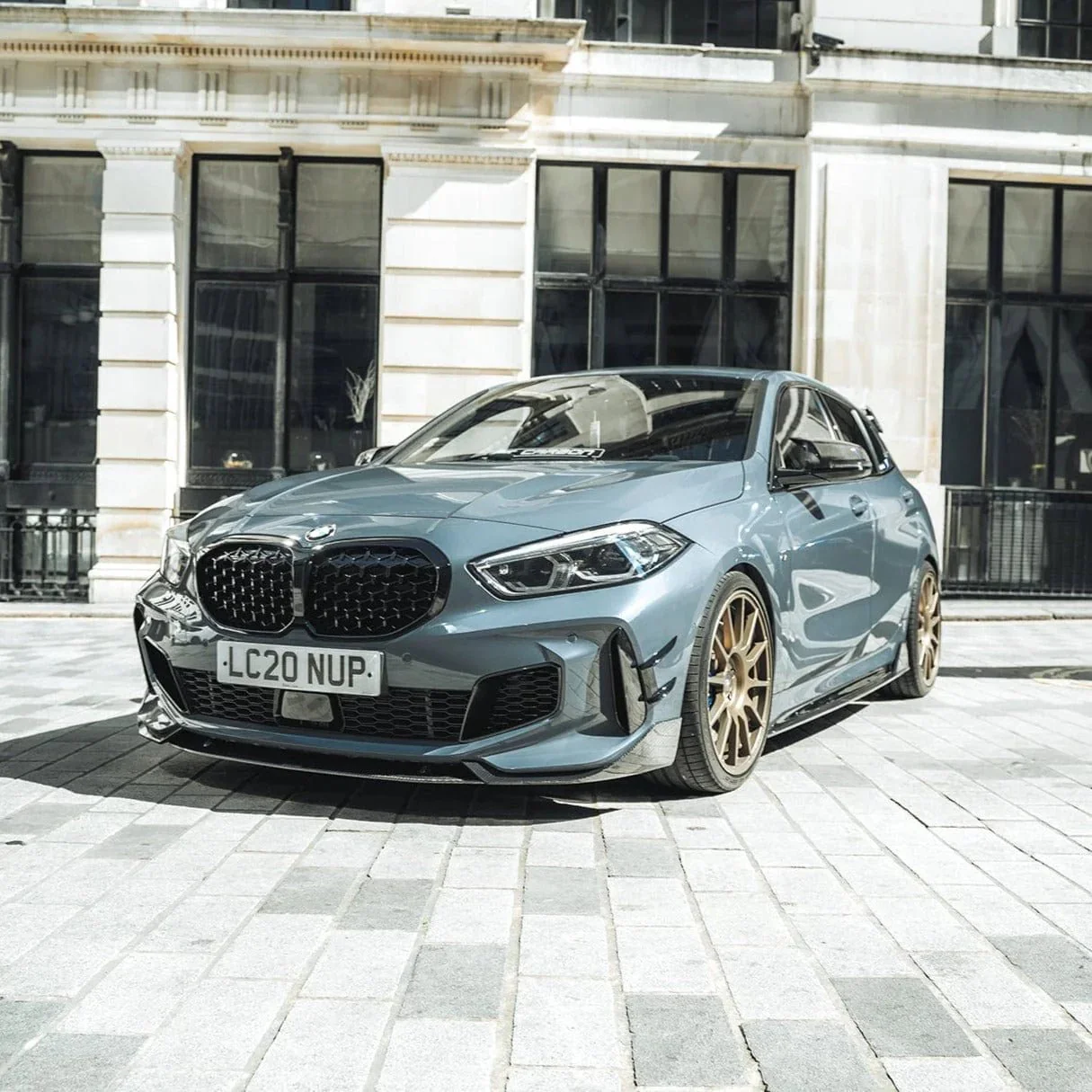 BMW 1 Series M Sport & M135i F40 Pre-Preg Carbon Fibre Front Splitter (2019-2024) - Image 3