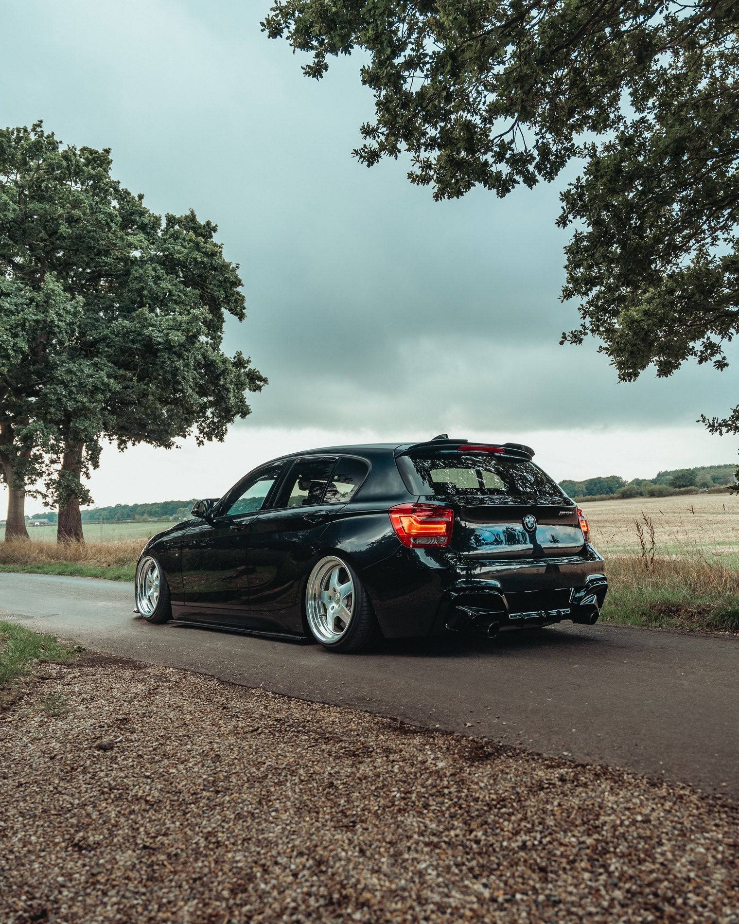BMW 1 Series & M135i F20 F21 Pre-LCI EVO-1 Gloss Black Rear Diffuser by ZAERO (2011-2015) - Image 6