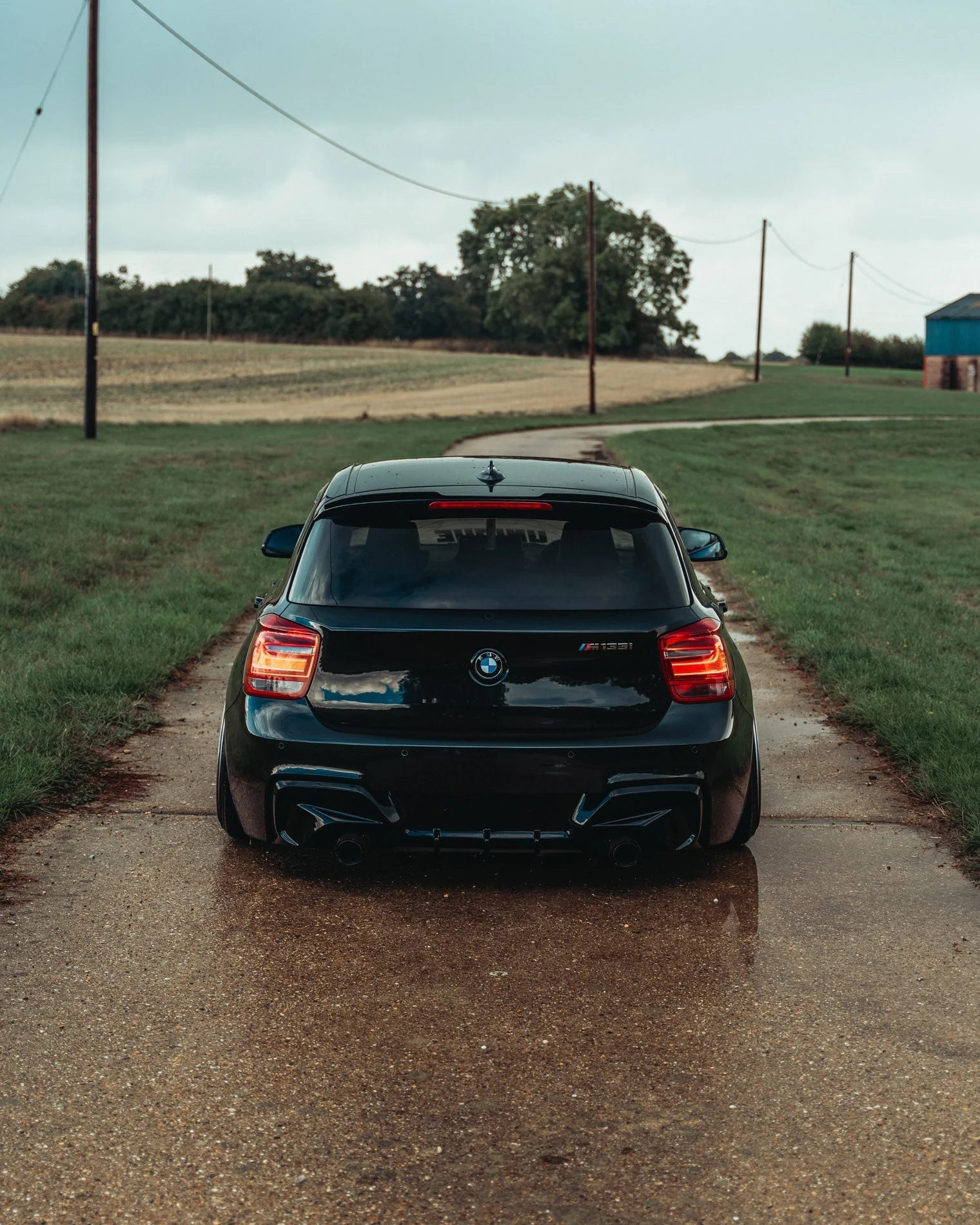 BMW 1 Series & M135i F20 F21 Pre-LCI EVO-1 Gloss Black Rear Diffuser by ZAERO (2011-2015) - Image 7