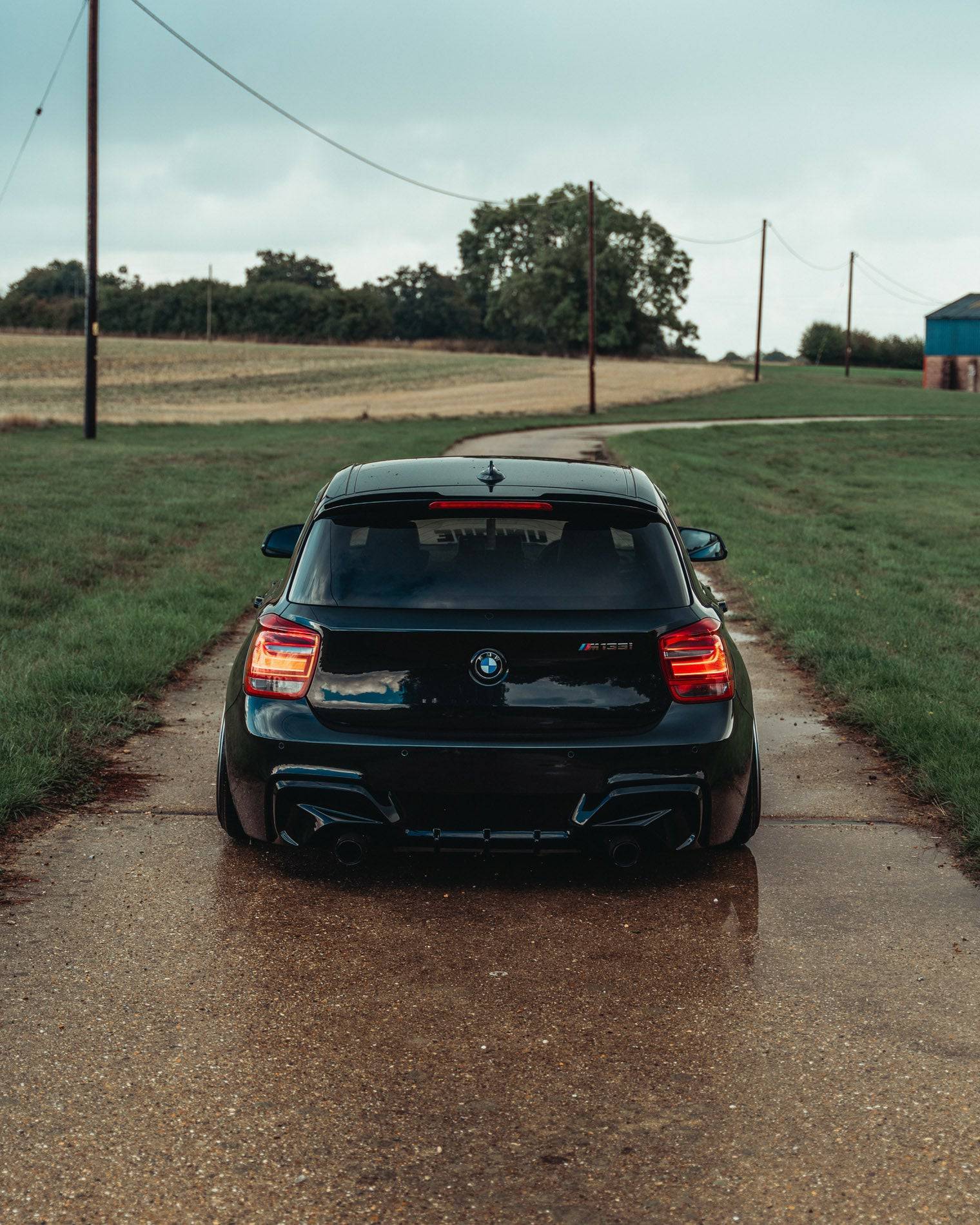 BMW 1 Series & M135i F20 F21 Pre-LCI EVO-1 Gloss Black Rear Diffuser by ZAERO (2011-2015) - Image 9