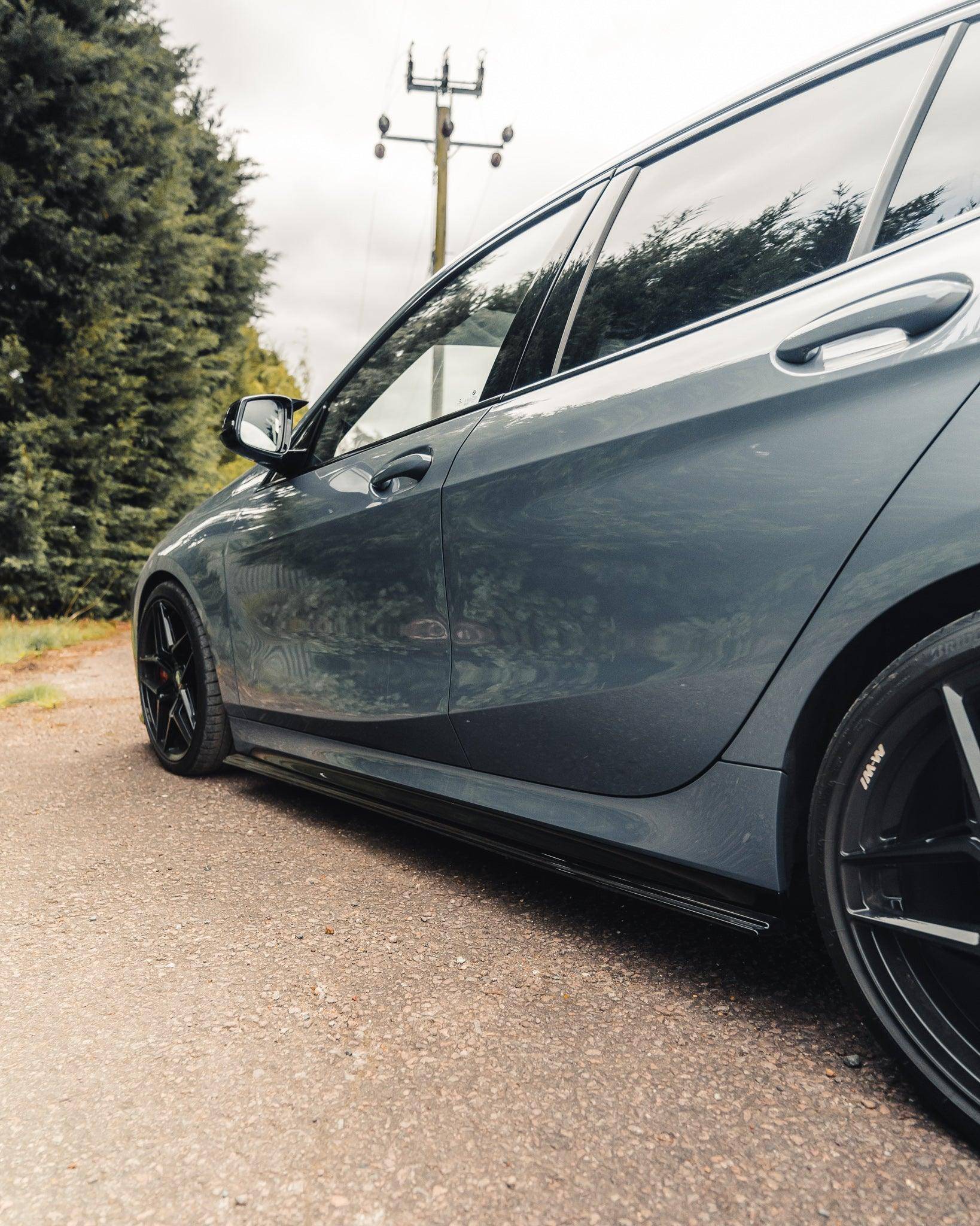 BMW 1 Series & M135i F40 EVO-1 Gloss Black Side Skirts by ZAERO (2019-2024) - Image 3