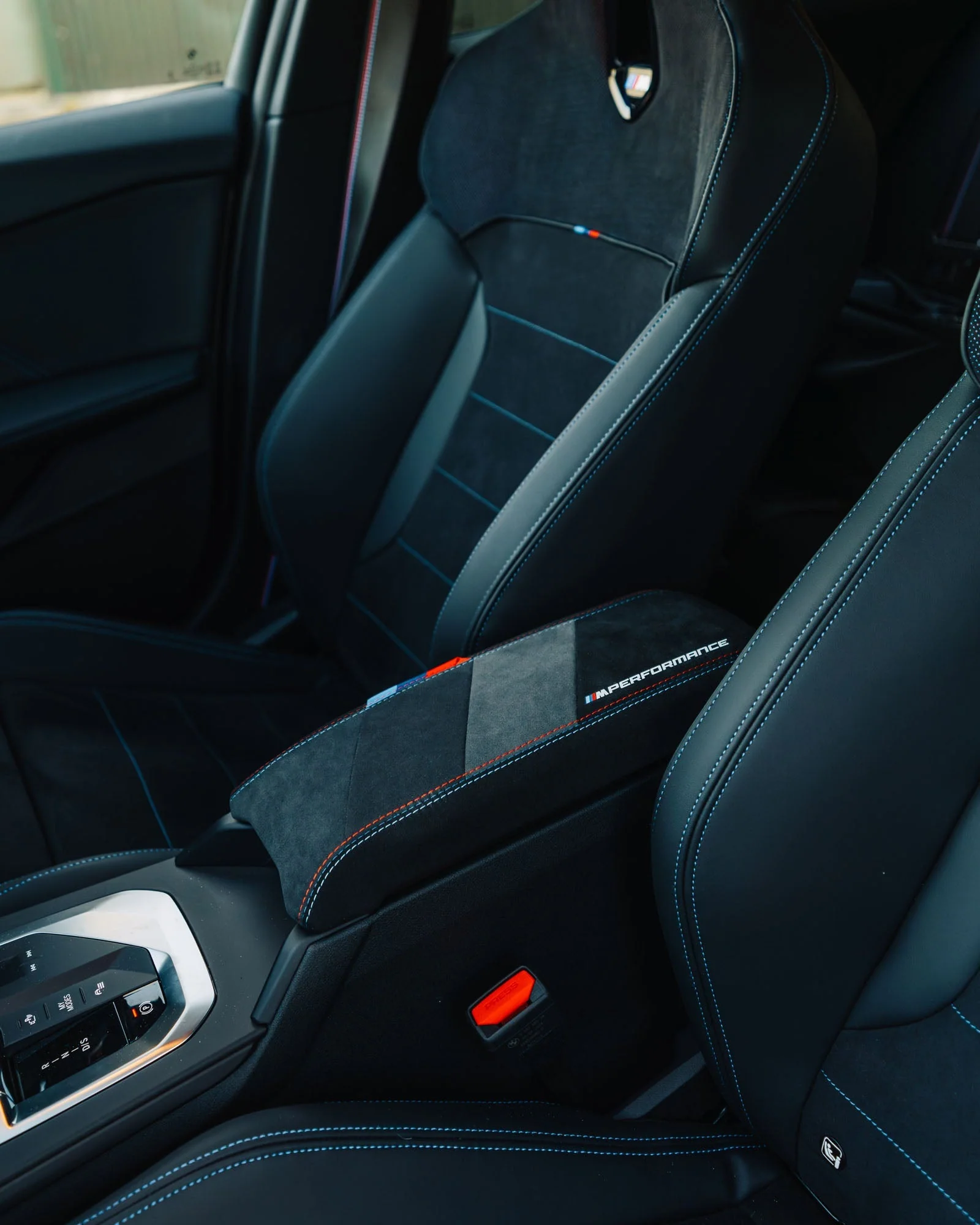 BMW 1 Series, M135i F40 & F70 Genuine M Performance Alcantara Armrest (2019+) - Image 5
