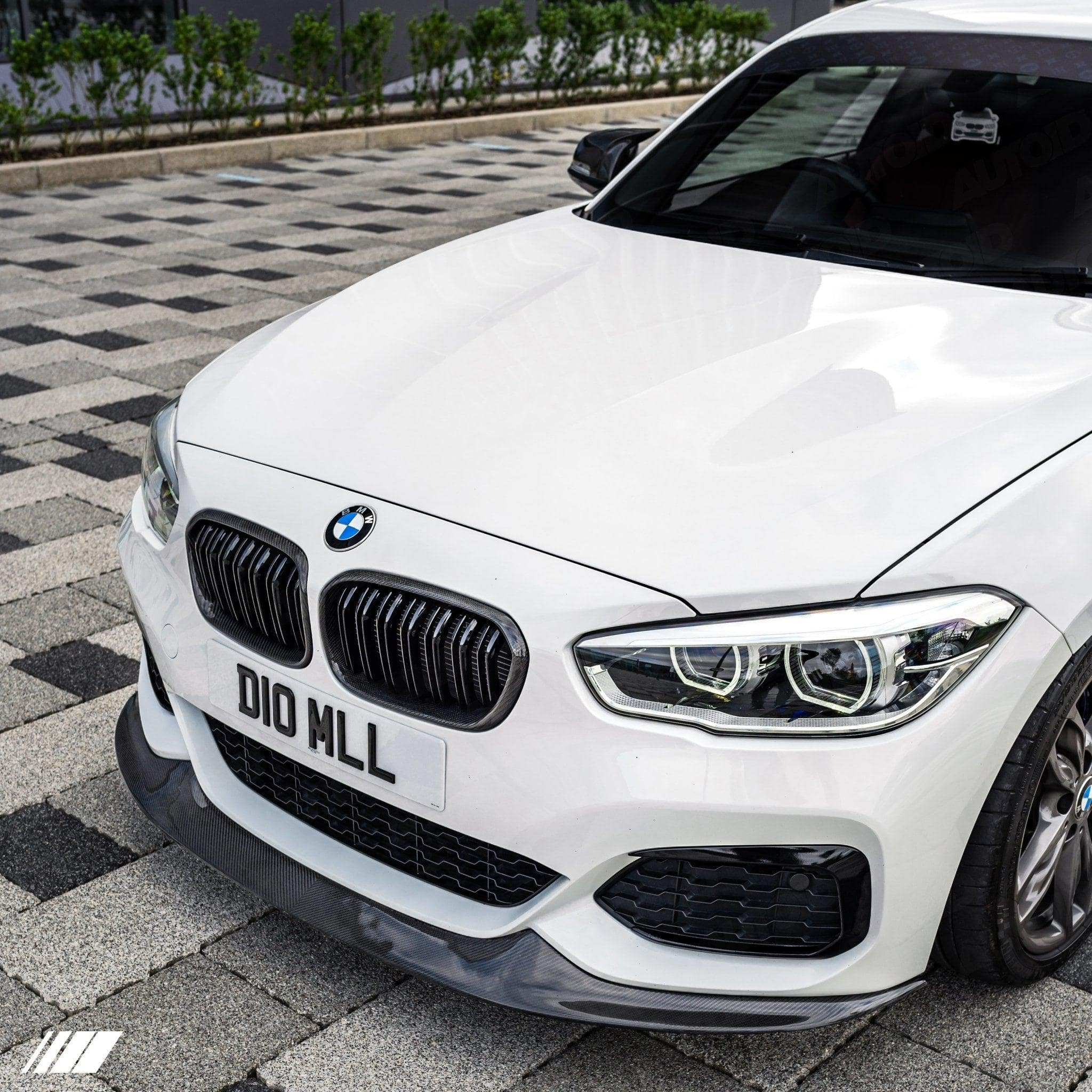 BMW 1 Series, M135i & M140i F20 F21 LCI Carbon Fibre GTS Front Splitter by FORM (2015-2019) - Image 2