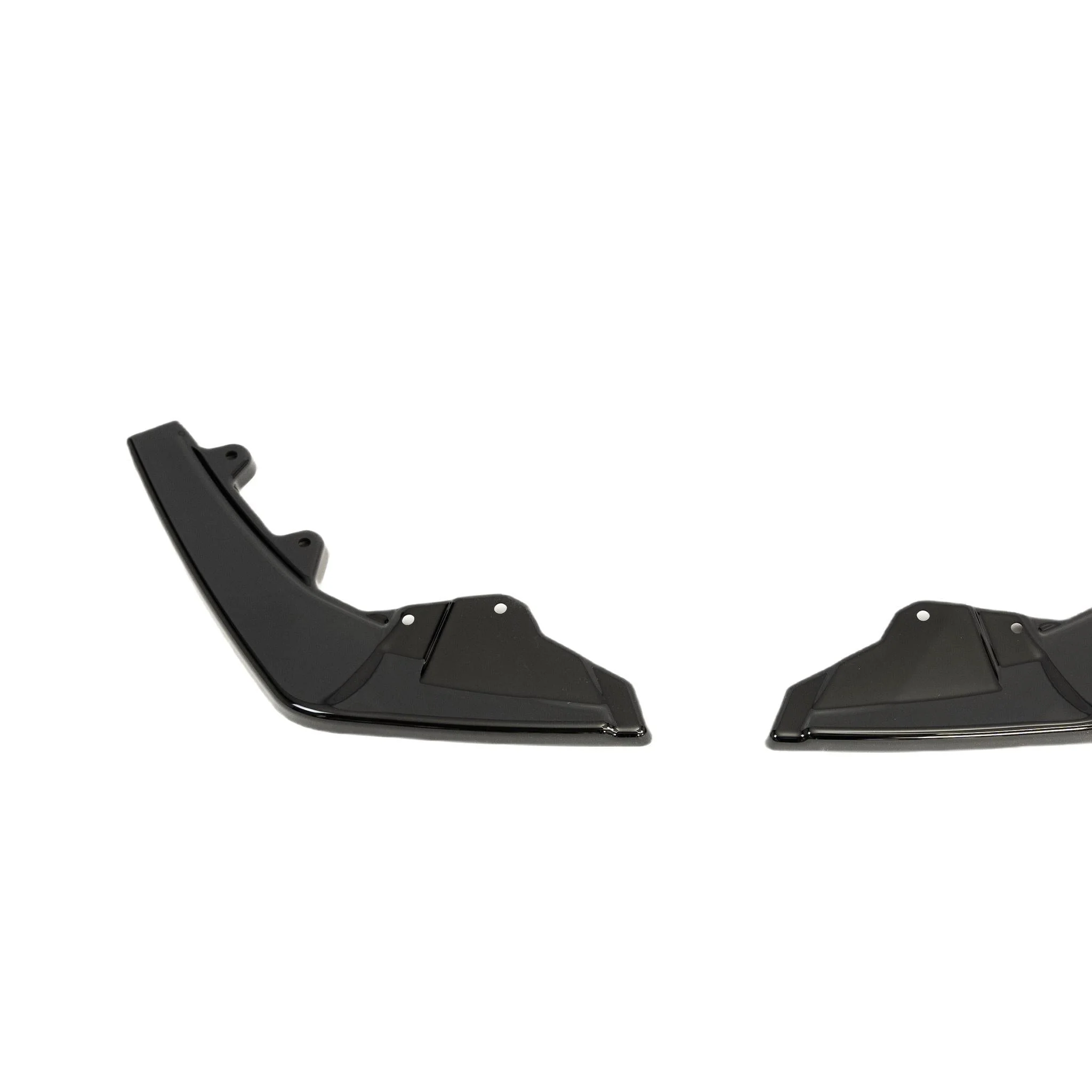 BMW M135i & M140i F20 F21 LCI EVO-1 Gloss Black Diffuser Side Spat Flap Extensions by ZAERO (2015-2019) - Image 10