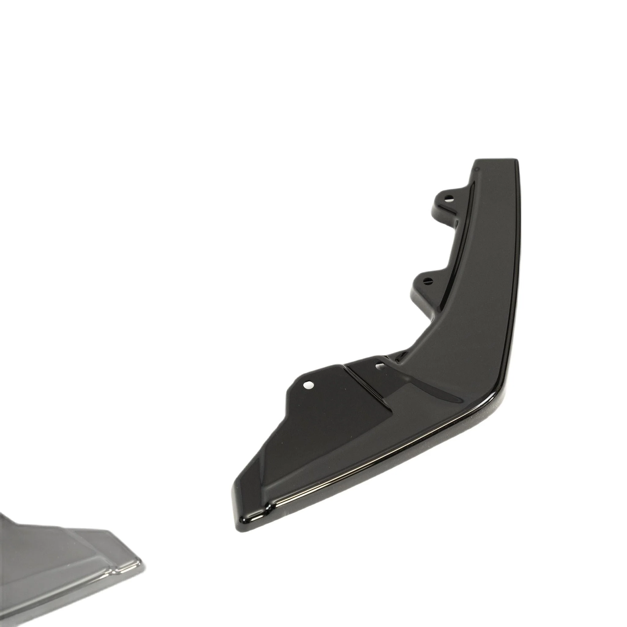 BMW M135i & M140i F20 F21 LCI EVO-1 Gloss Black Diffuser Side Spat Flap Extensions by ZAERO (2015-2019) - Image 13