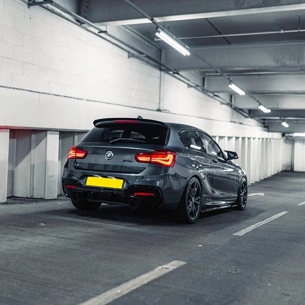 BMW 1 Series, M135i & M140i F20 F21 LCI Gloss Black V1 Body Kit by ZAERO (2015-2019) - Image 3