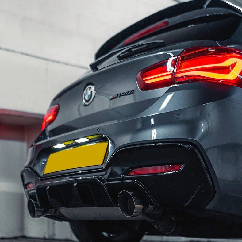 BMW 1 Series, M135i & M140i F20 F21 LCI Gloss Black V1 Body Kit by ZAERO (2015-2019) - Image 8
