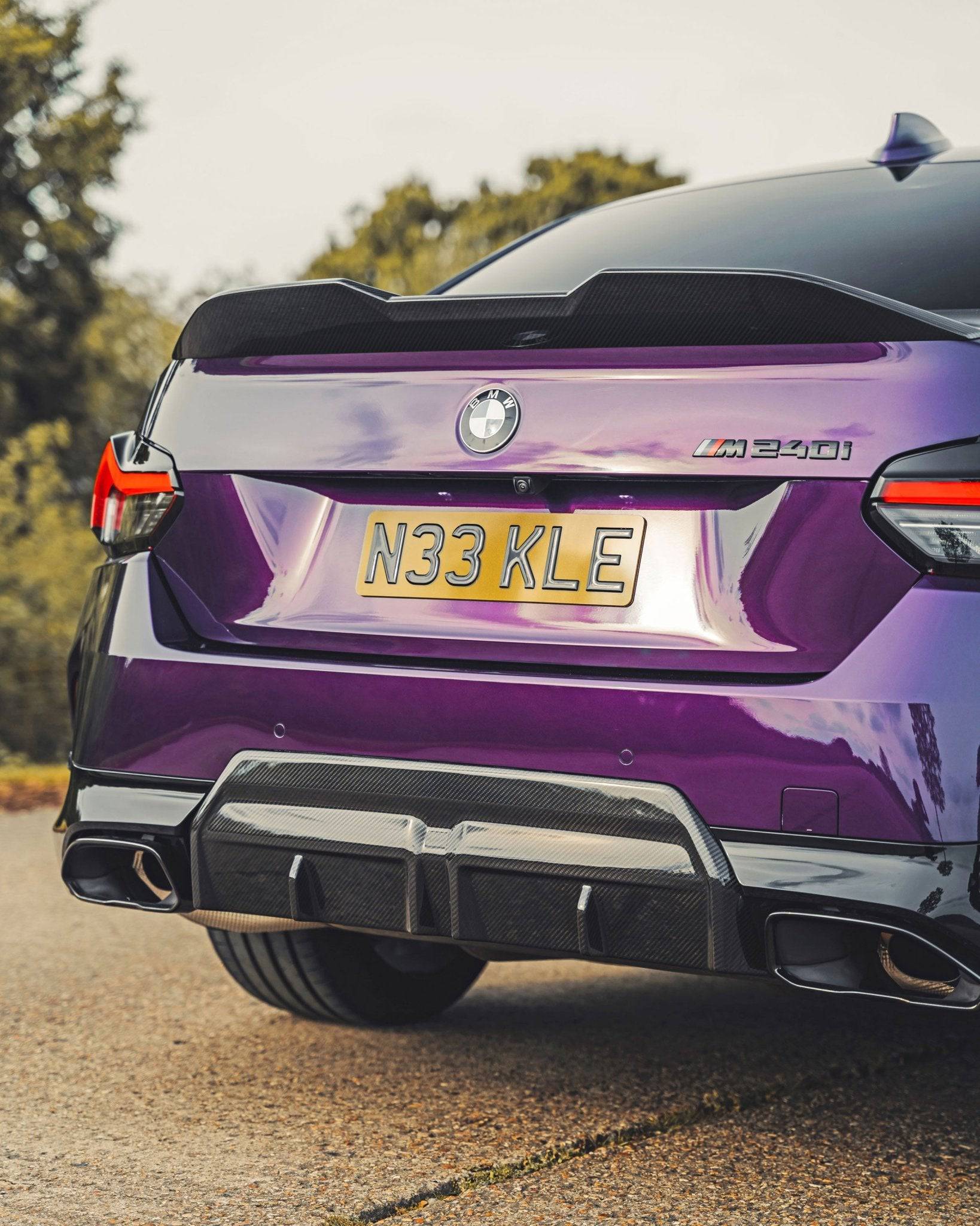 BMW 2 Series 220i & M240i G42 Pre-preg Carbon Fibre Rear Diffuser by FORM (2021+) - Image 2