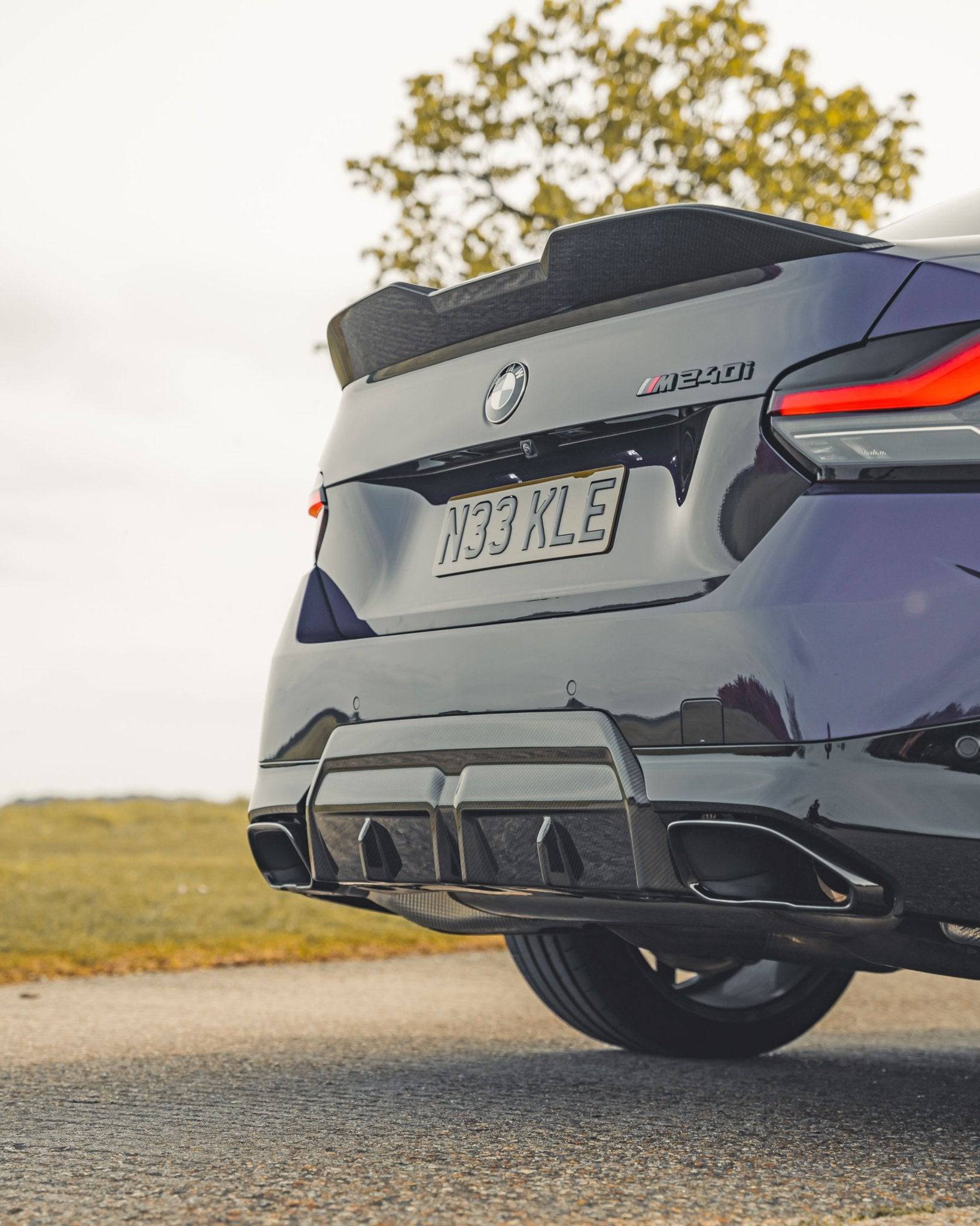 BMW 2 Series 220i & M240i G42 Pre-preg Carbon Fibre Rear Diffuser by FORM (2021+) - Image 3