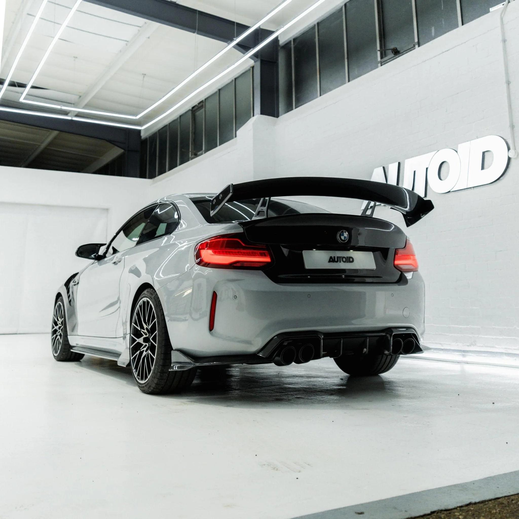 BMW 2 Series F22 & M2 F87 Pre-Preg Carbon Fibre Swan Neck AT-R1 Rear Wing by Adro (2014-2021) - Image 11