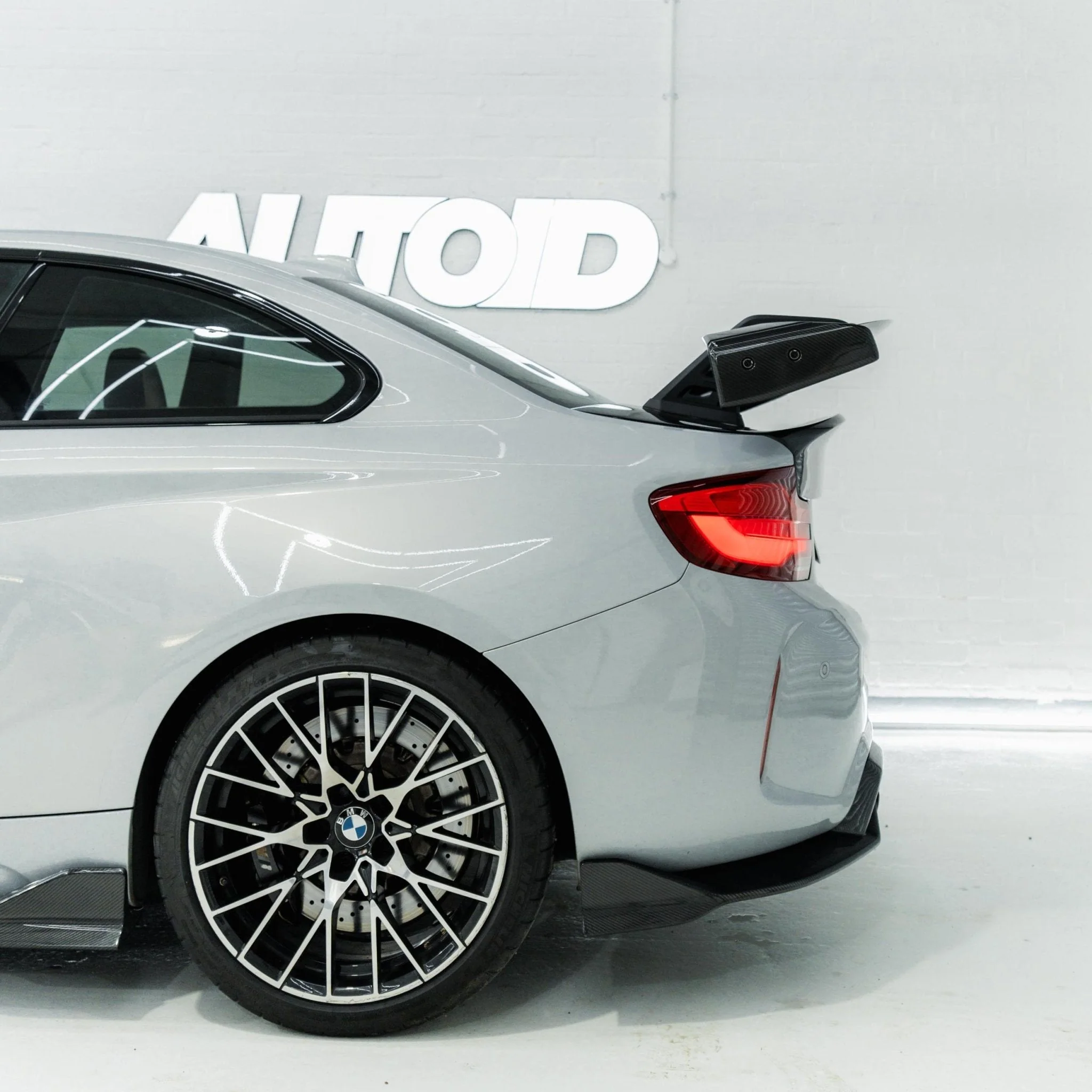BMW 2 Series F22 & M2 F87 Pre-Preg Carbon Fibre Swan Neck AT-R1 Rear Wing by Adro (2014-2021) - Image 17