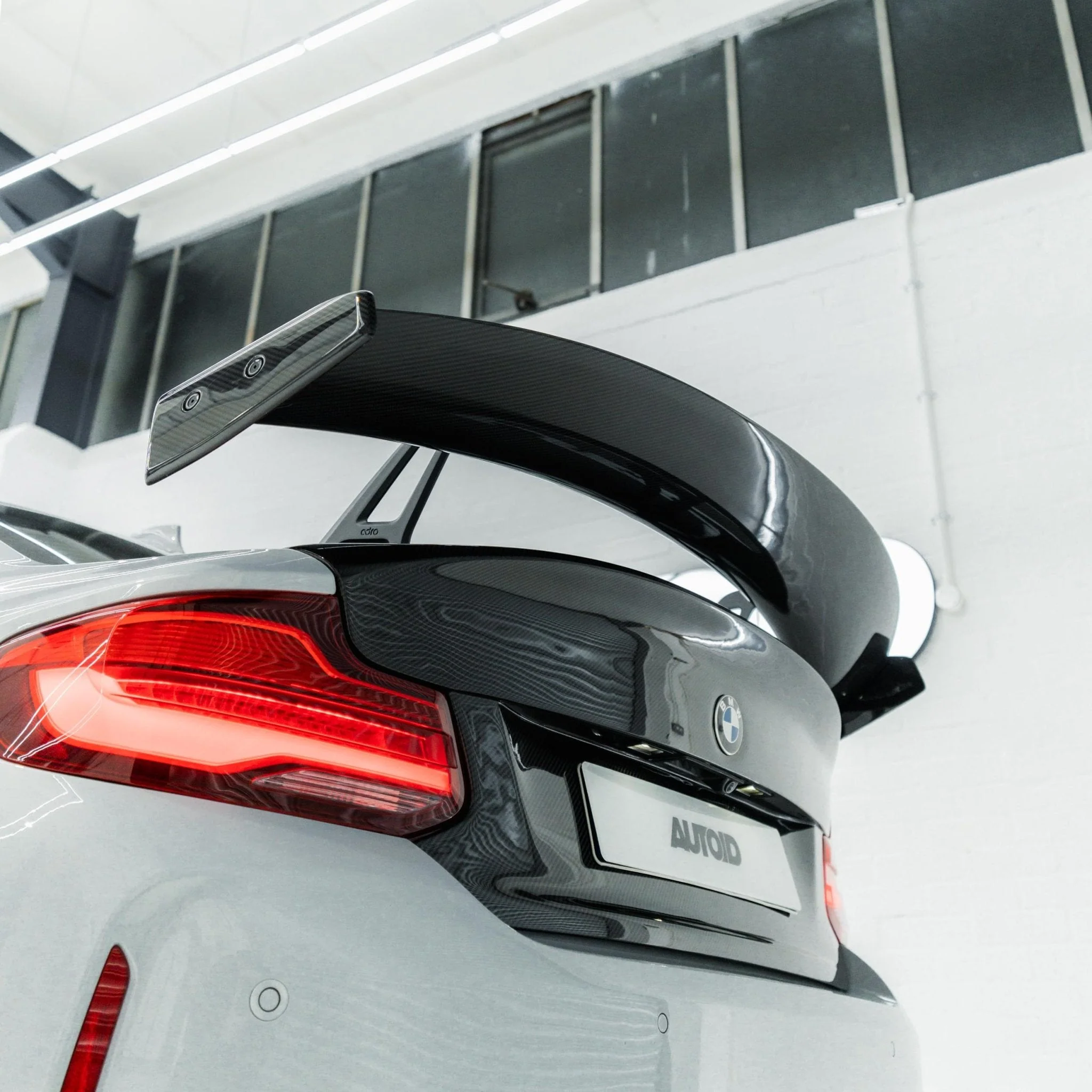 BMW 2 Series F22 & M2 F87 Pre-Preg Carbon Fibre Swan Neck AT-R1 Rear Wing by Adro (2014-2021) - Image 18