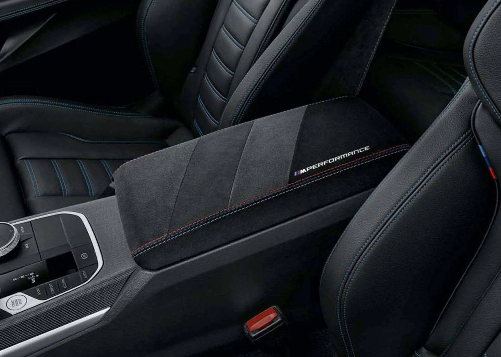 BMW 2 Series G42, M2 G87, M3/M4 G80/G82 Genuine M Performance Alcantara Armrest - Image 2