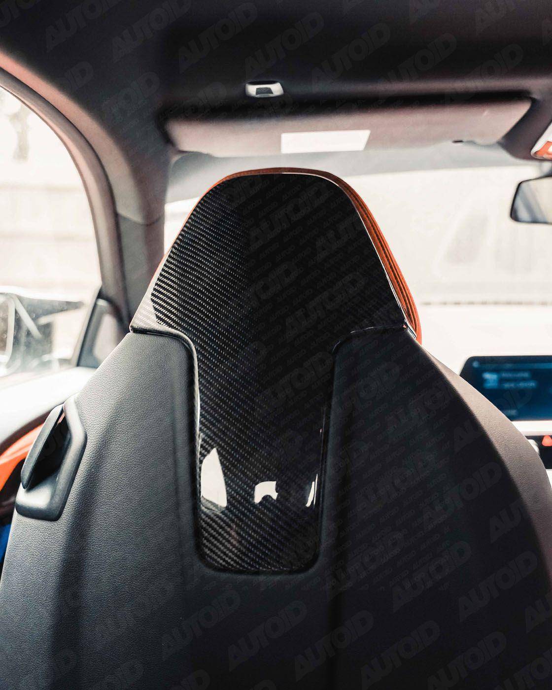 BMW 2 Series G42, M3 G80, M4 G82, M2 G87 Pre-Preg Carbon Fibre Seat Back Cover by FORM (2018+) - Image 3