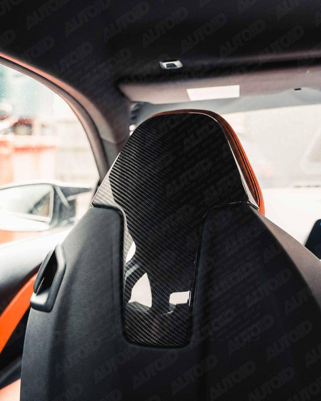 BMW 2 Series G42, M3 G80, M4 G82, M2 G87 Pre-Preg Carbon Fibre Seat Back Cover by FORM (2018+) - Image 9