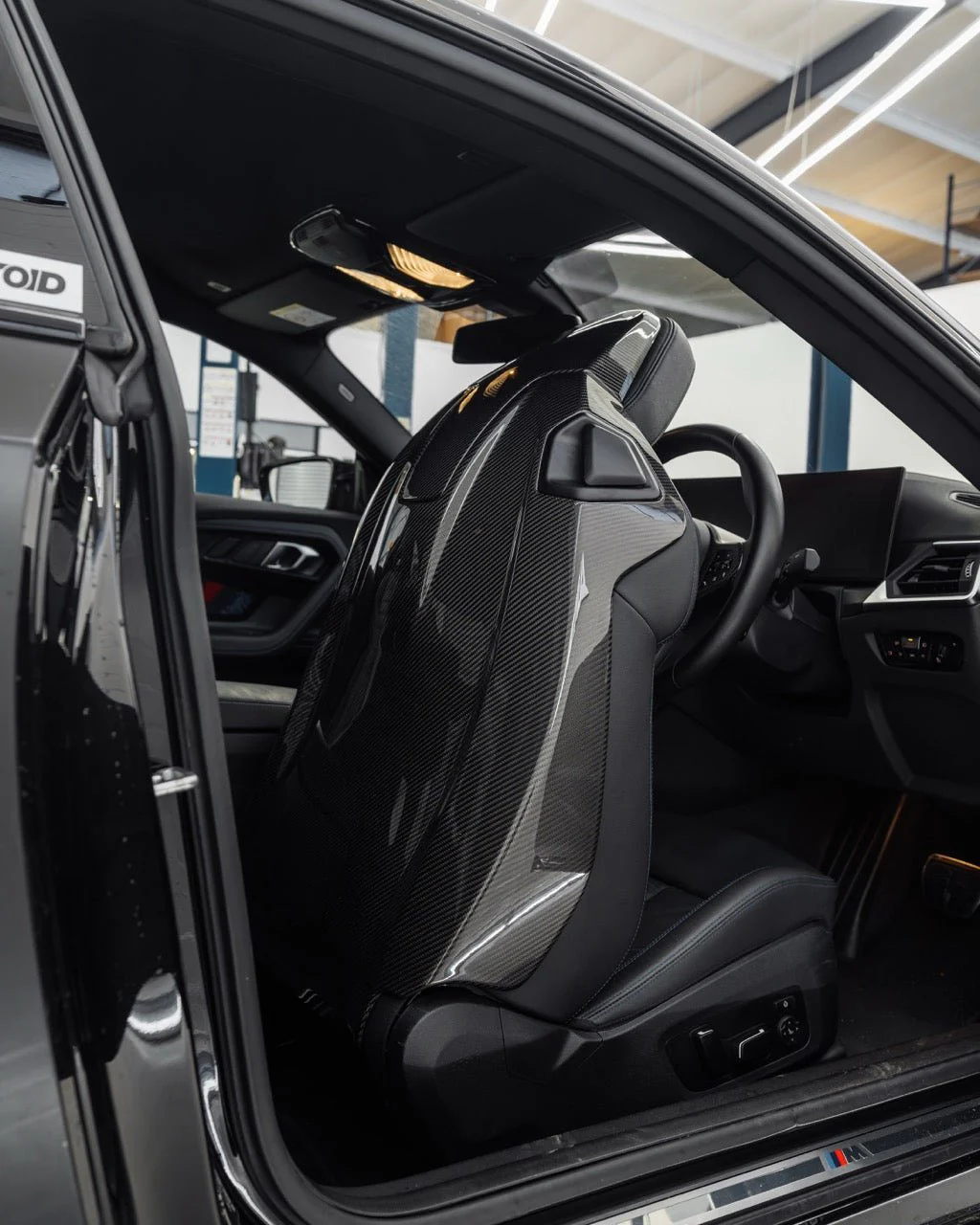BMW 2 Series G42, M4 G82, M2 G87 Pre-Preg Carbon Fibre Full Seat Back Covers by FORM (2018+) - Image 4